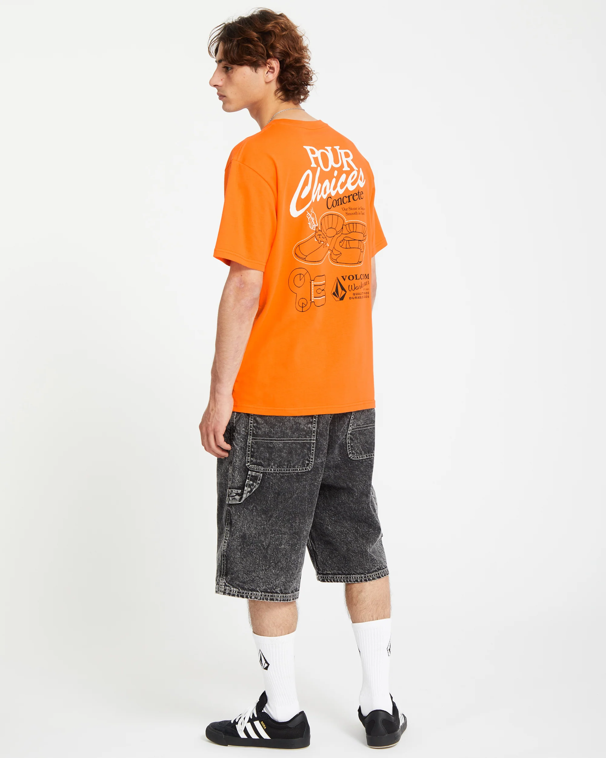 Pour Choices T-shirt - NEON ORANGE - Image 9