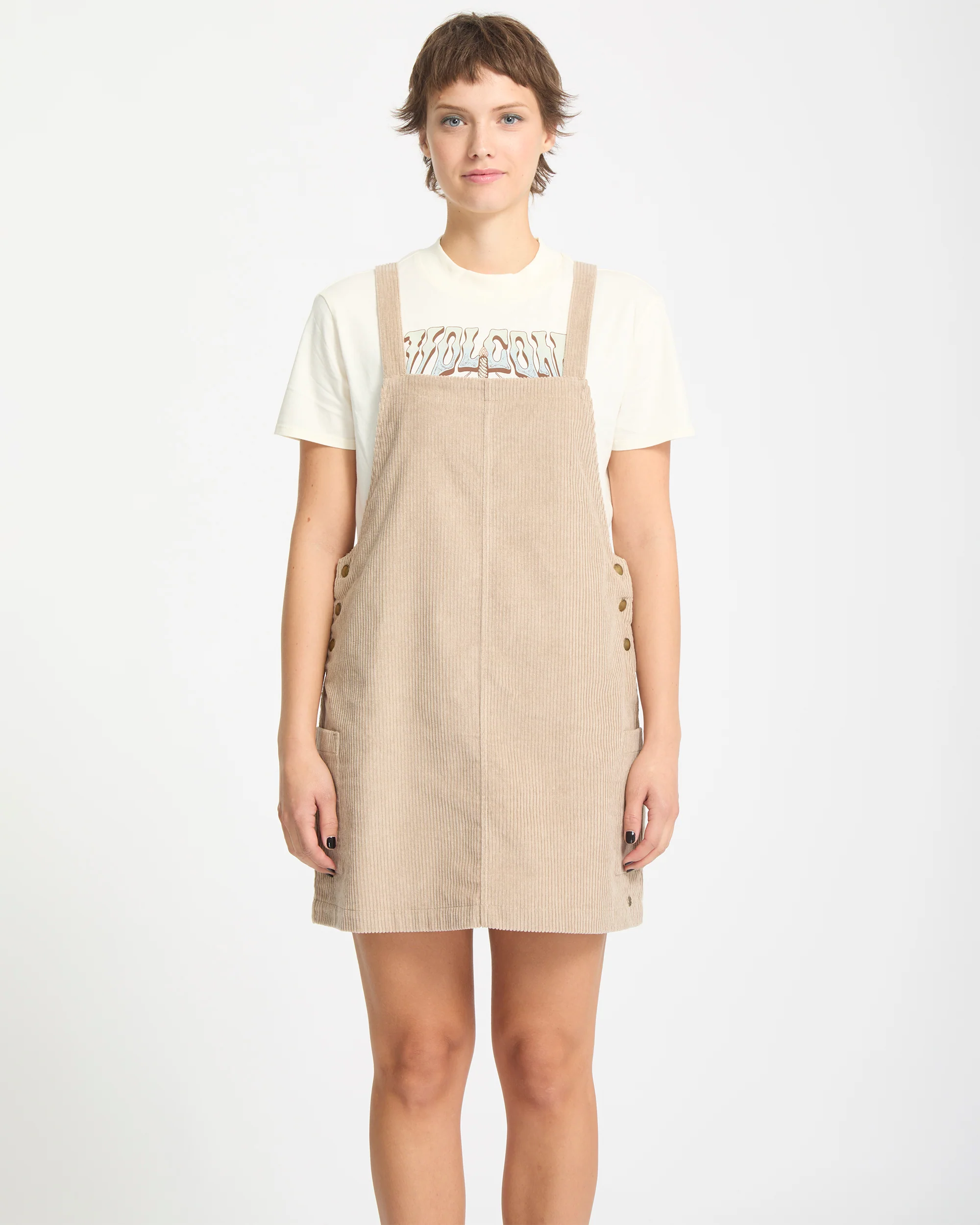 Power Chord Dress - Khaki