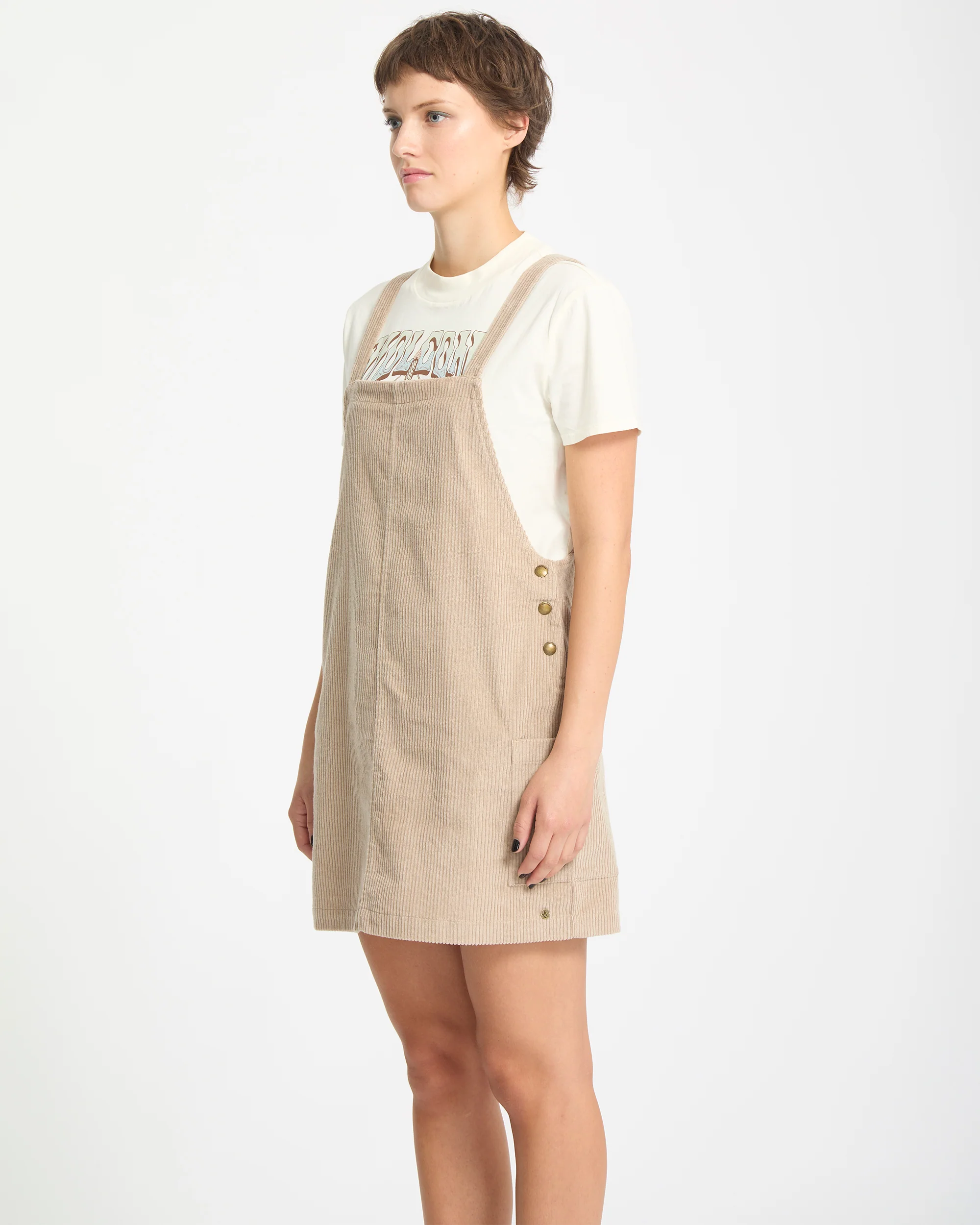 Power Chord Dress - Khaki - Image 7