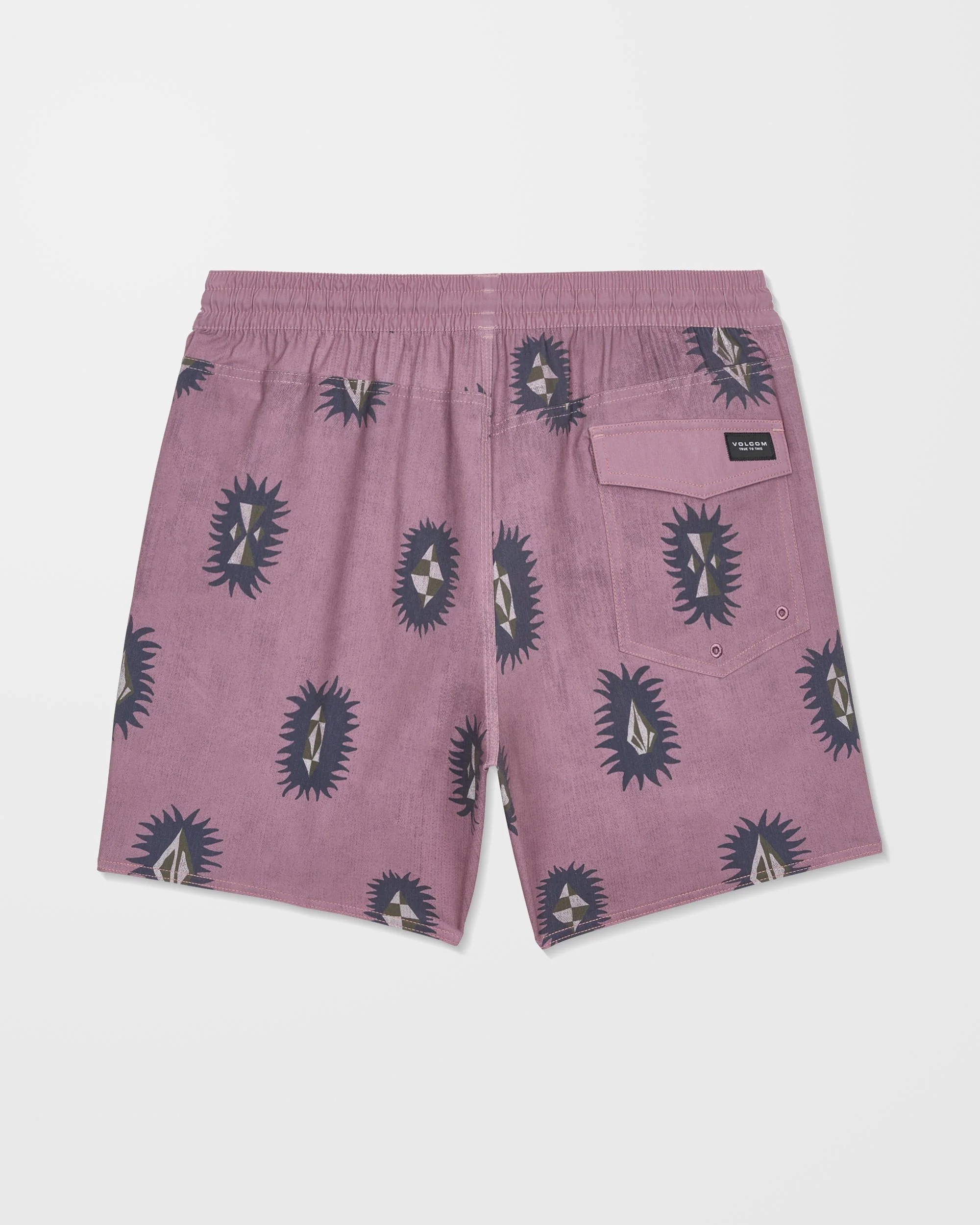 Psyche Cotton Trunk 17" Boardshort - Stone Rose - Image 9