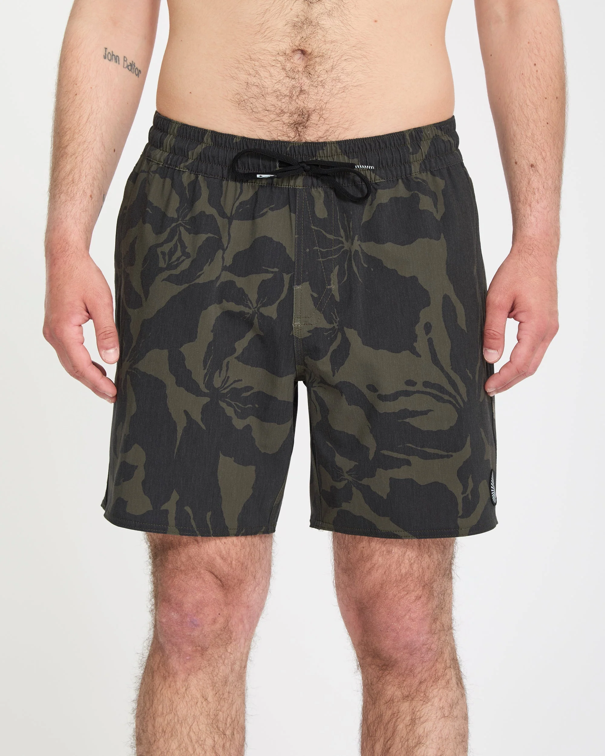 Psyche Cotton Trunk 17" Boardshort - Ivy - Image 3
