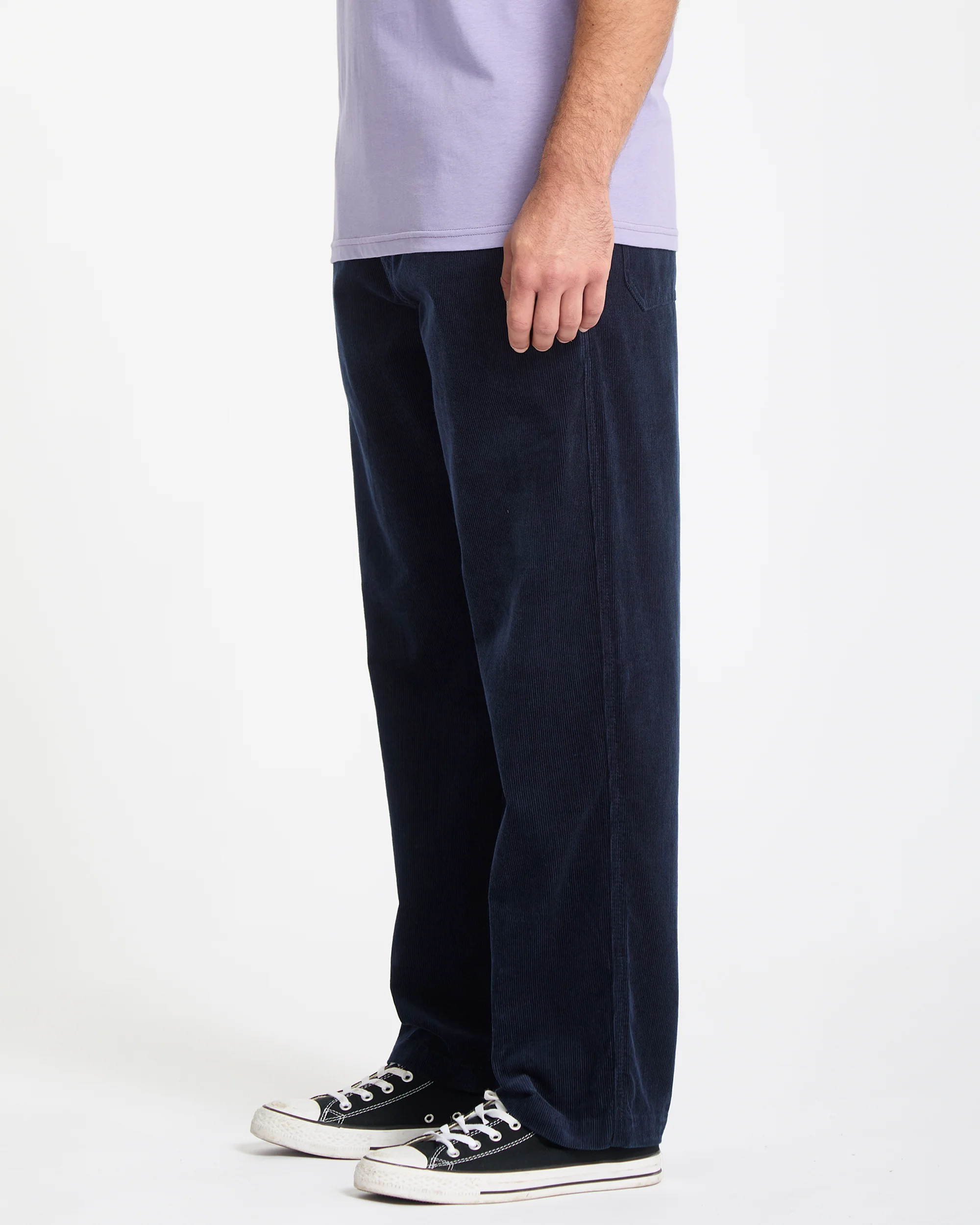 Psychstone Elasticated Waist Trousers - Navy - Image 5
