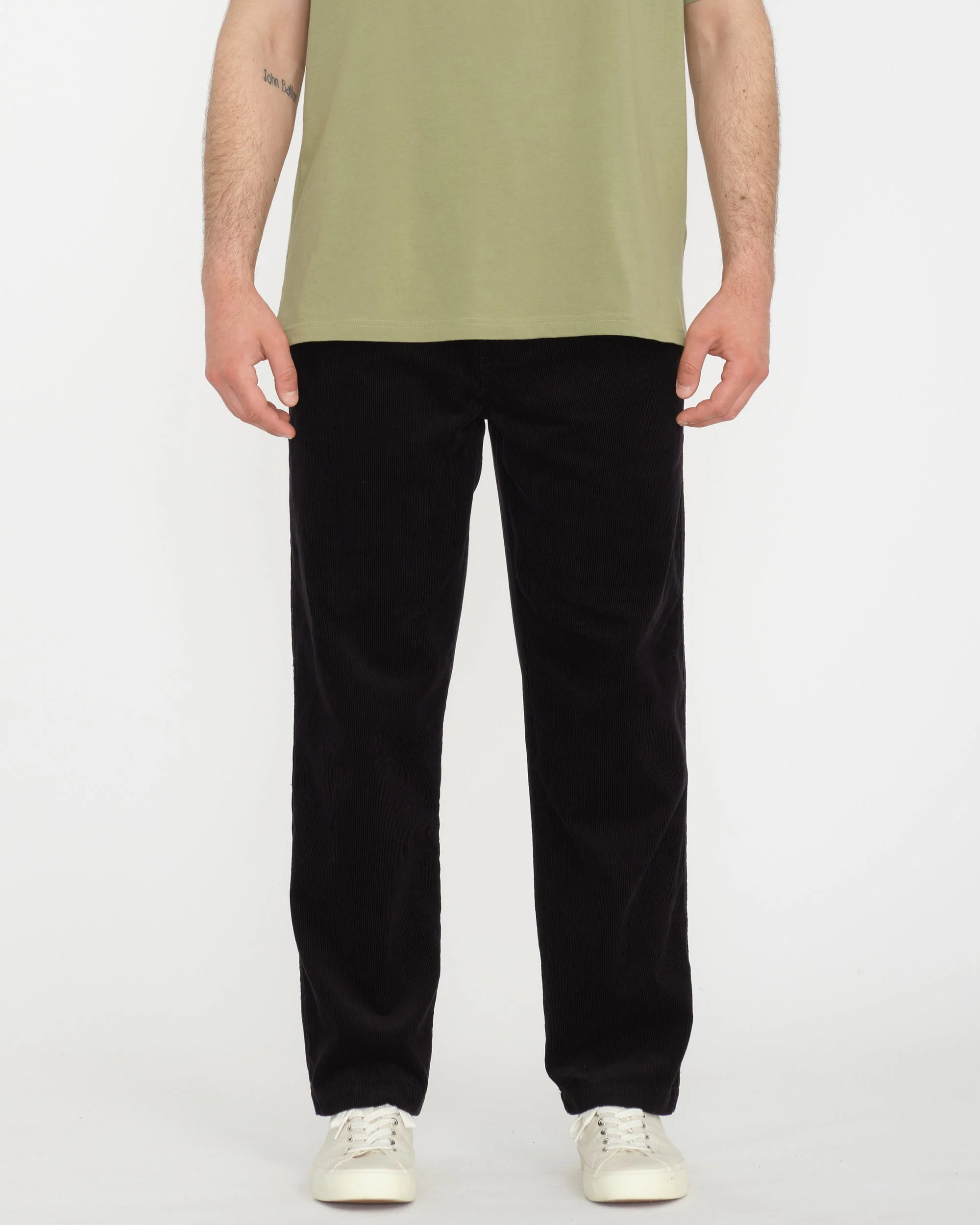 Psychstone Elasticated Waist Trousers - Black