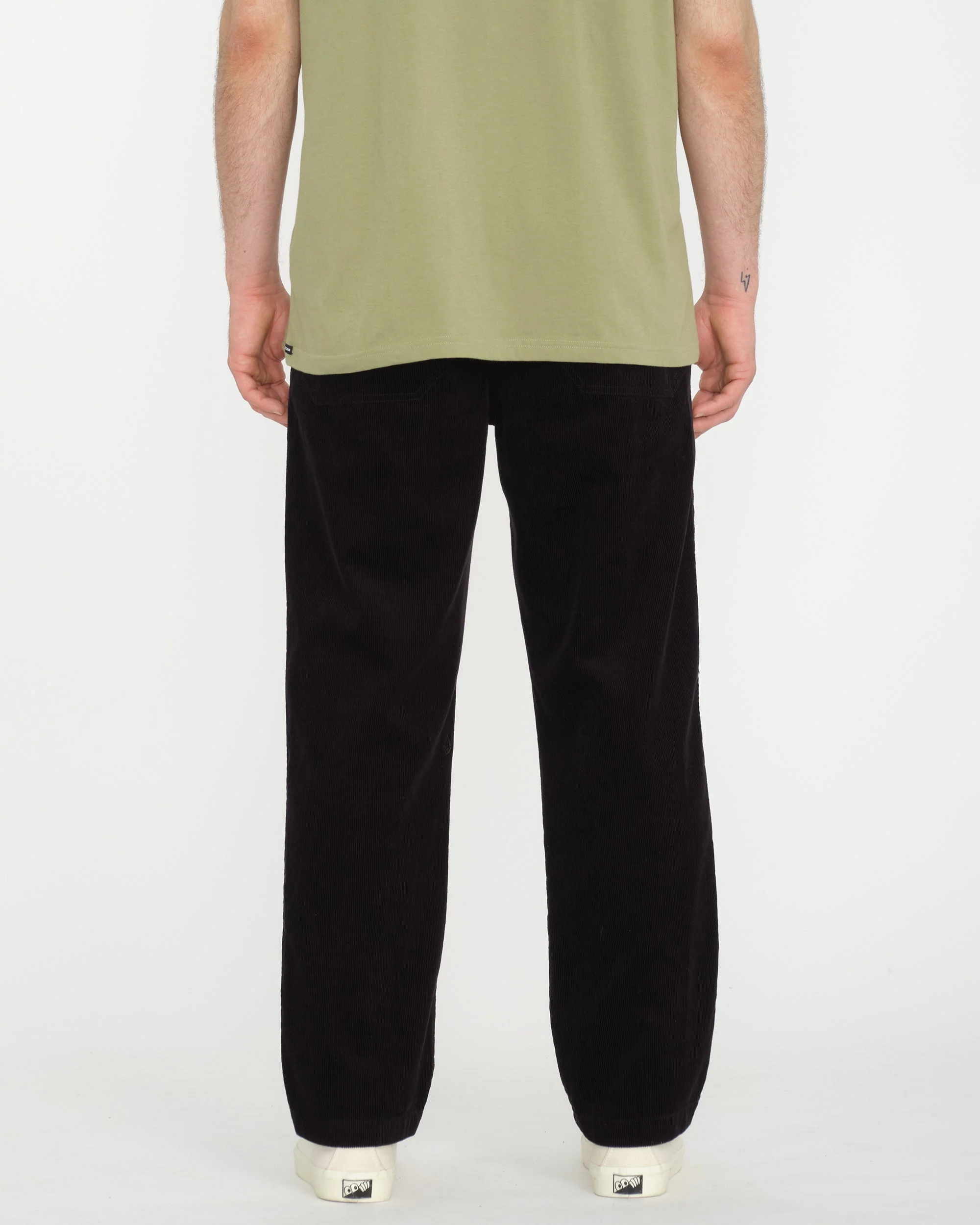 Psychstone Elasticated Waist Trousers - Black - Image 2