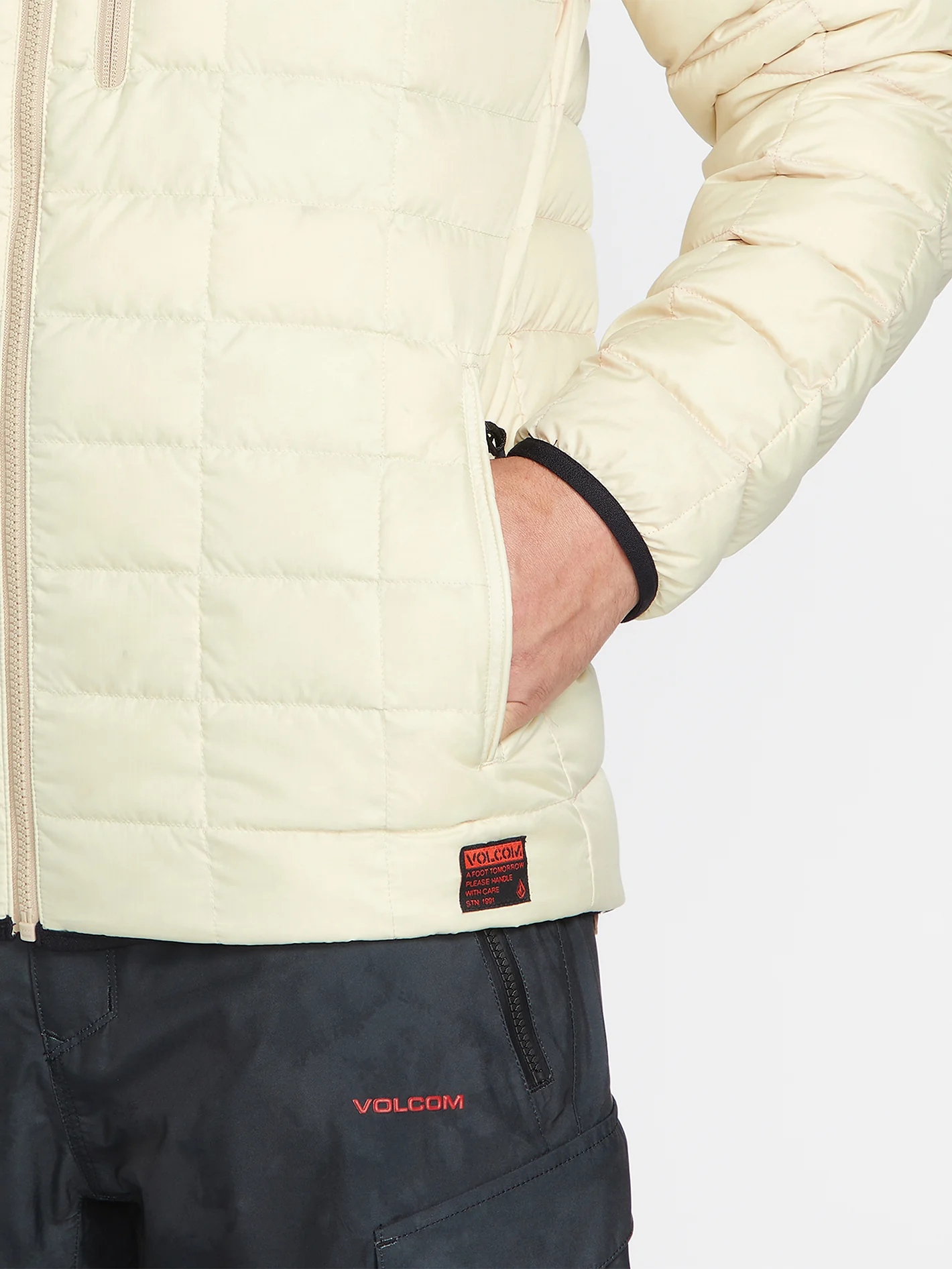 Puff Puff Give Jacket - Khaki (Unisex) - Image 9