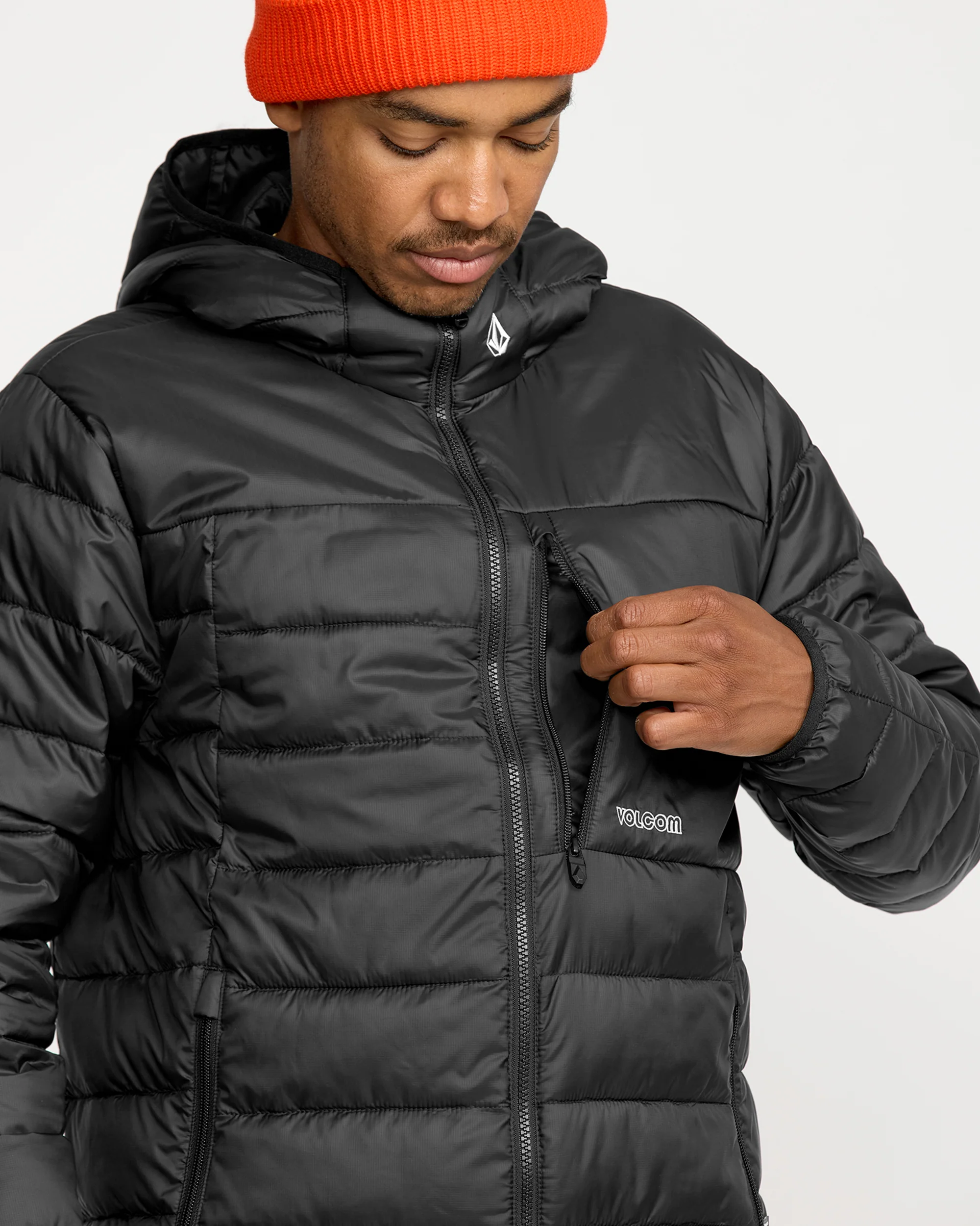 Puff Puff Hooded Jacket - Black - Image 5