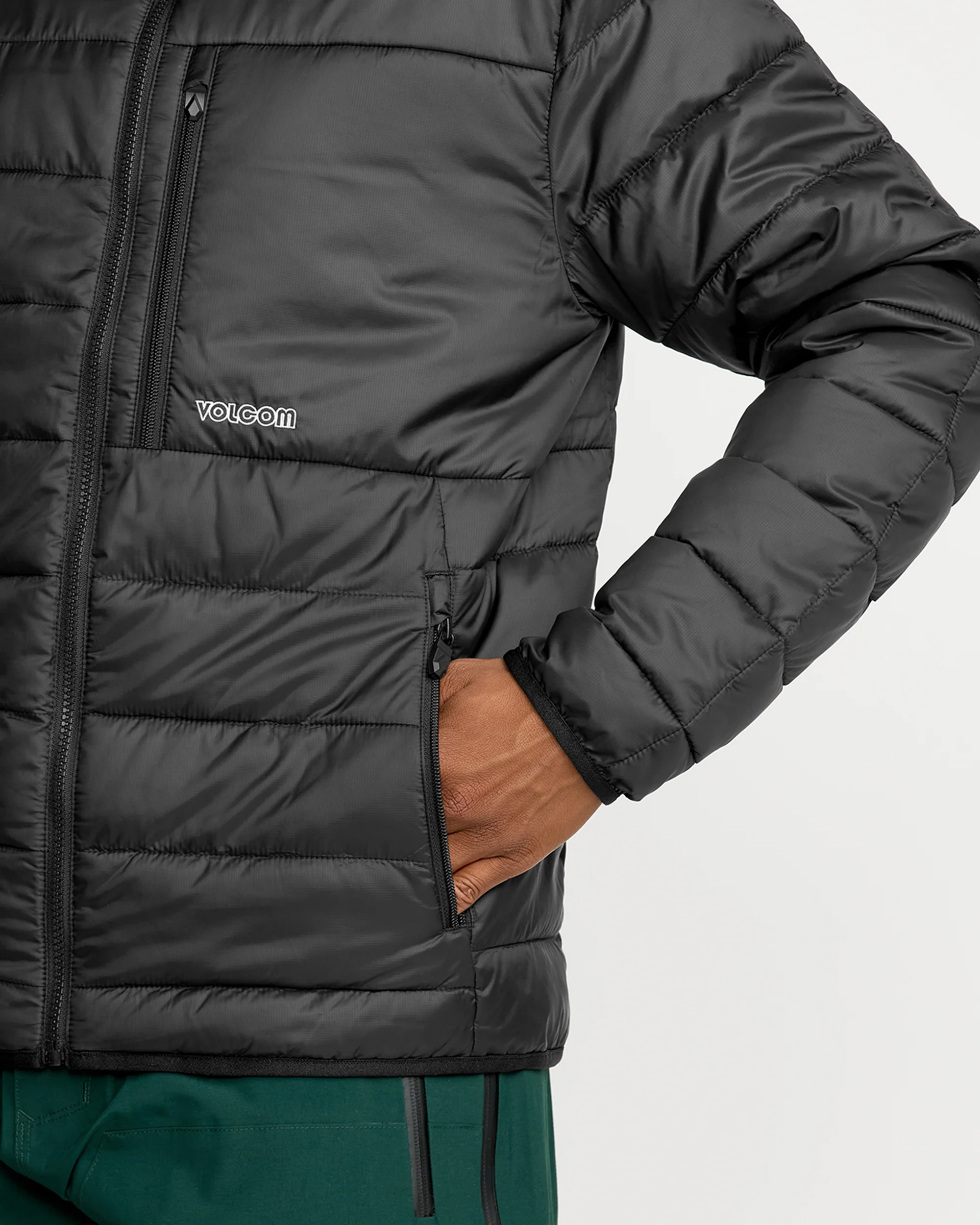 Puff Puff Hooded Jacket - Black - Image 6