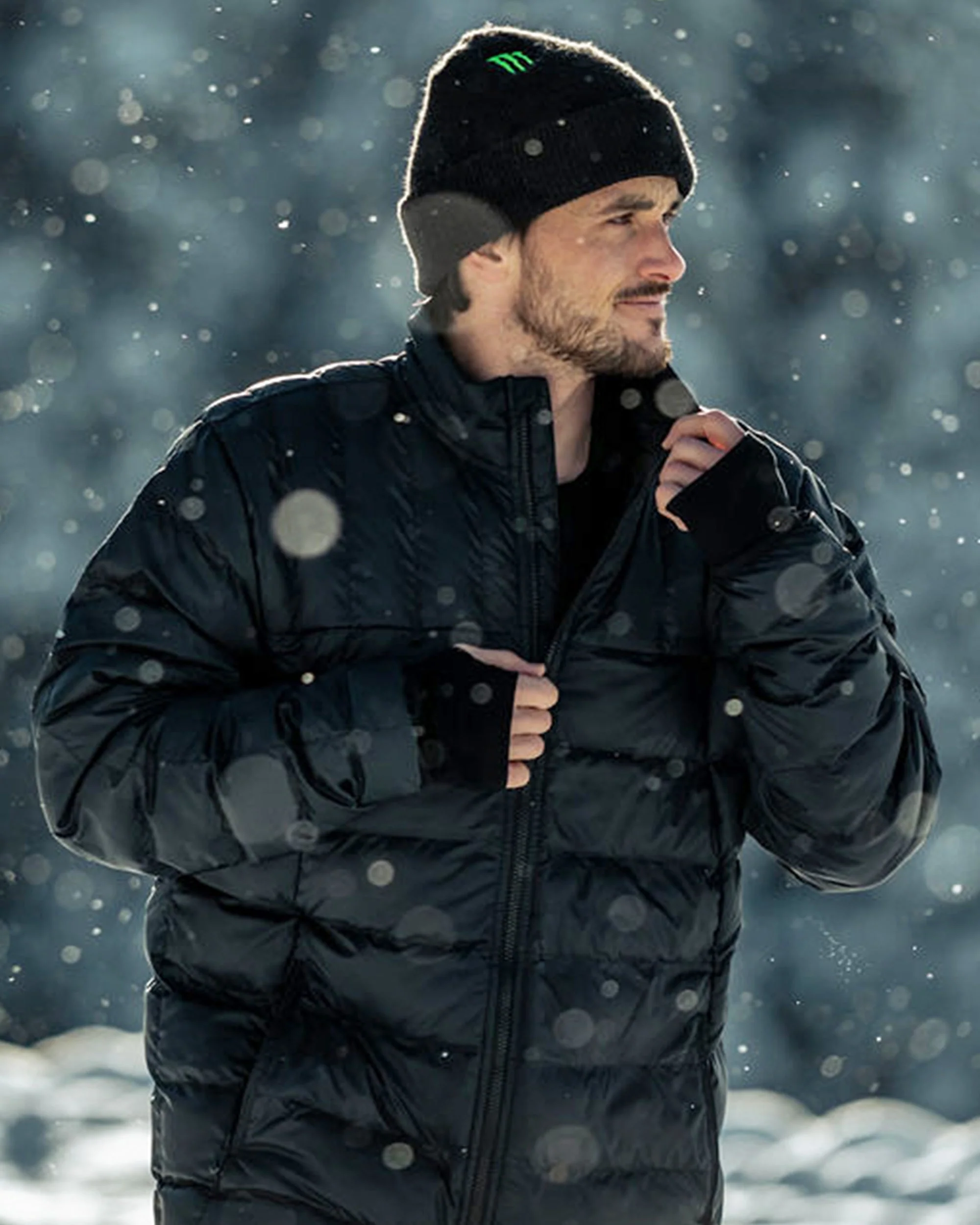 Puff Puff Jacket - Black - Image 12