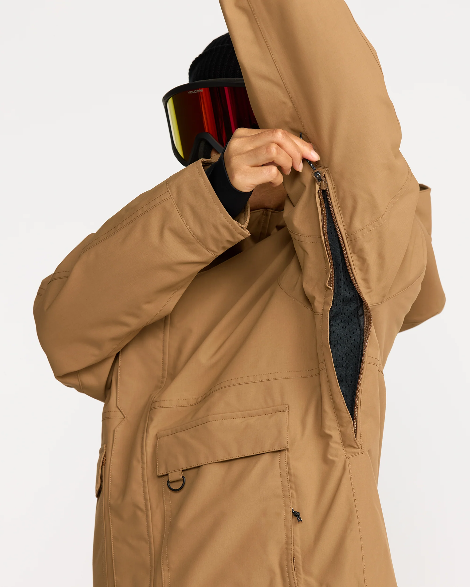 Qc Cruiser Insulated Parka - Bronze - Image 6