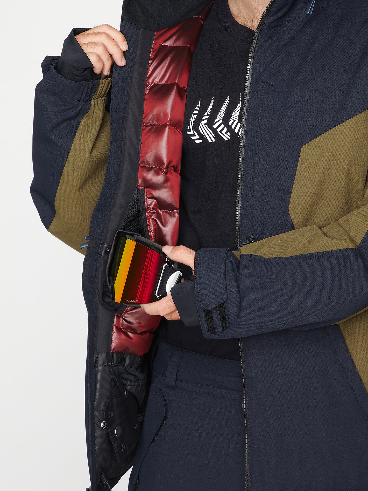 Quad Angle 2L Tds Jacket - Dark Teak - Image 11
