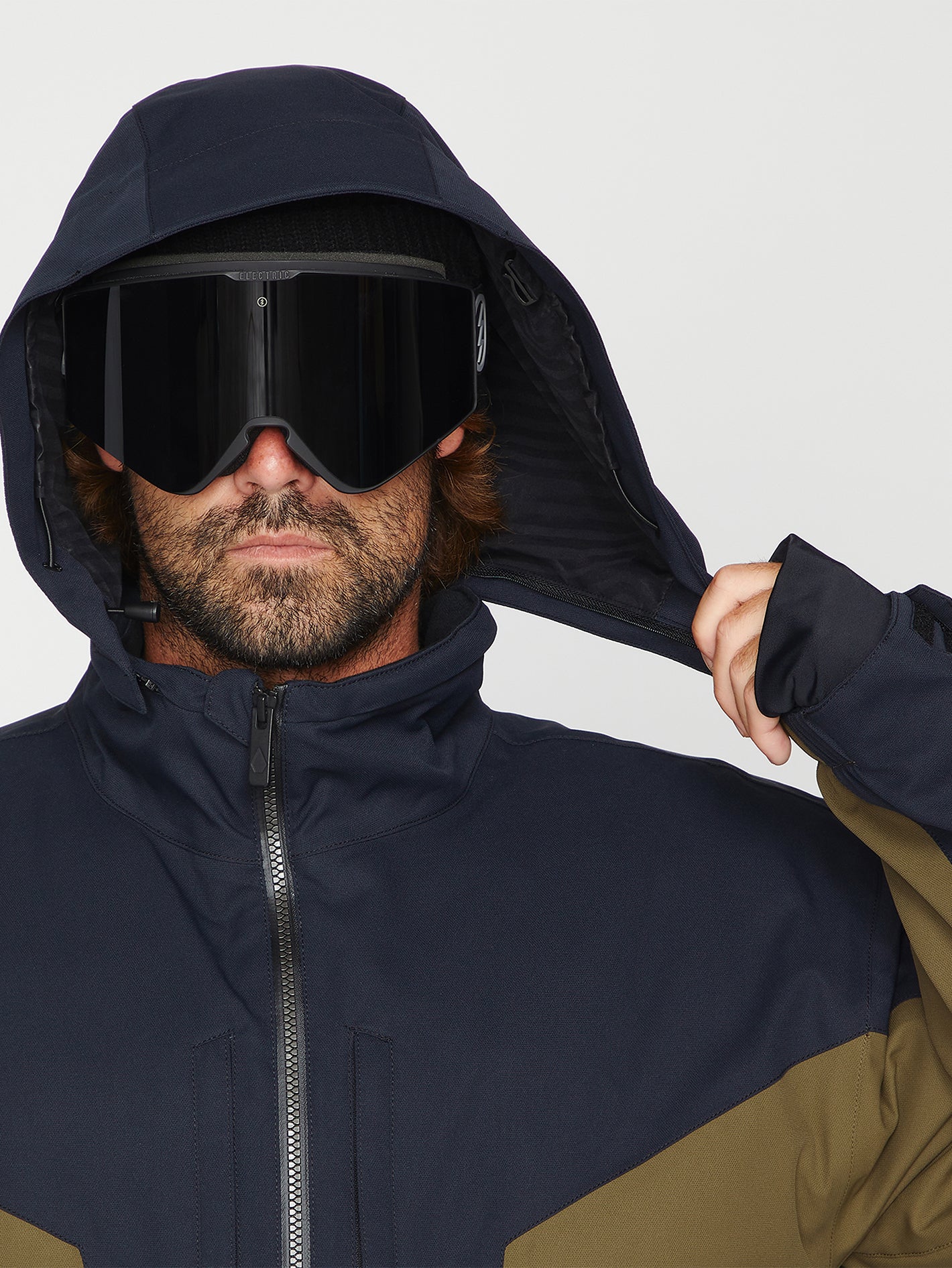 Quad Angle 2L Tds Jacket - Dark Teak - Image 13