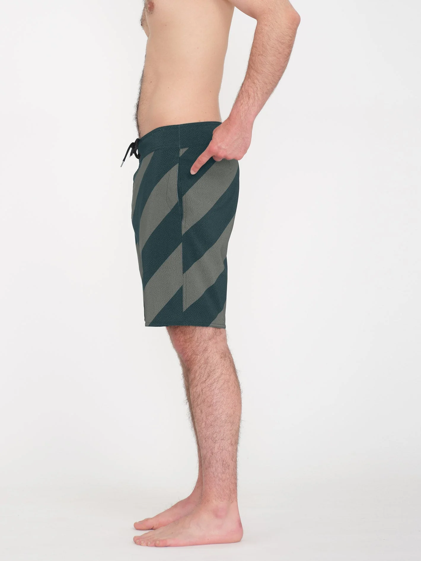 Quarta Static Mod 19" Boardshort - BLACK - Image 3
