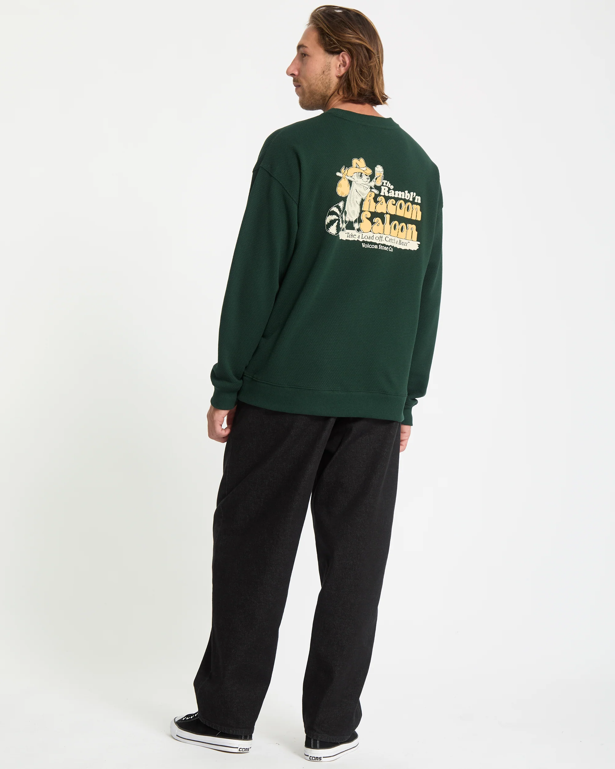 Racoon Sweatshirt - Scarab - Image 6