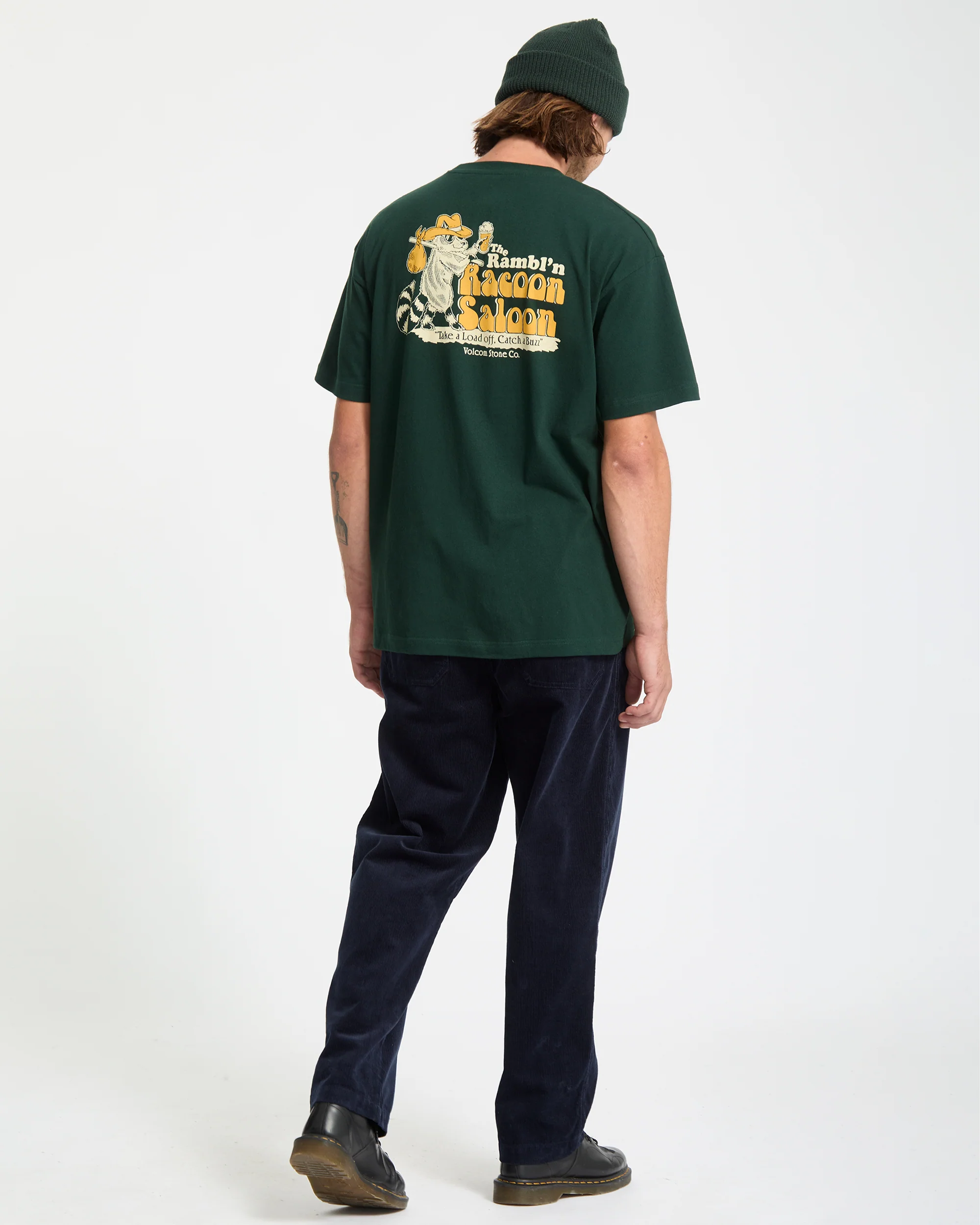 Racoon T-Shirt - Scarab - Image 4