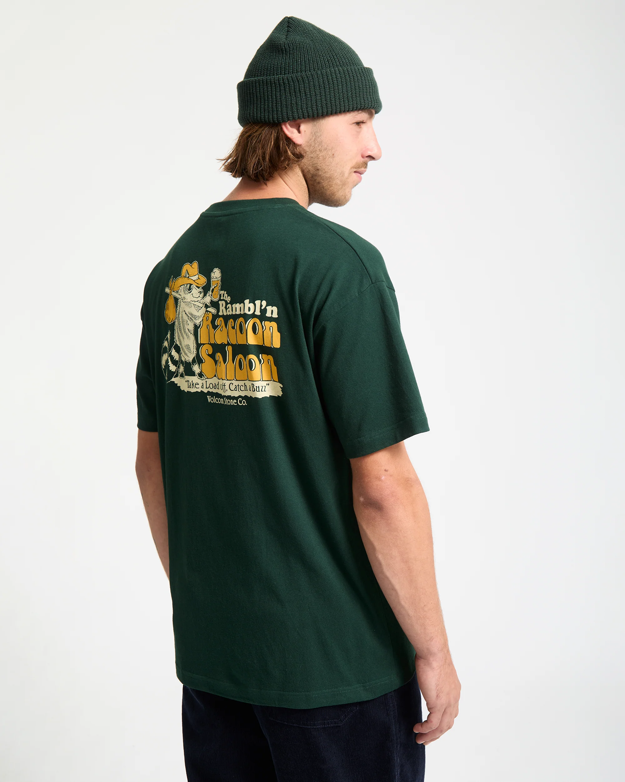 Racoon T-Shirt - Scarab - Image 6