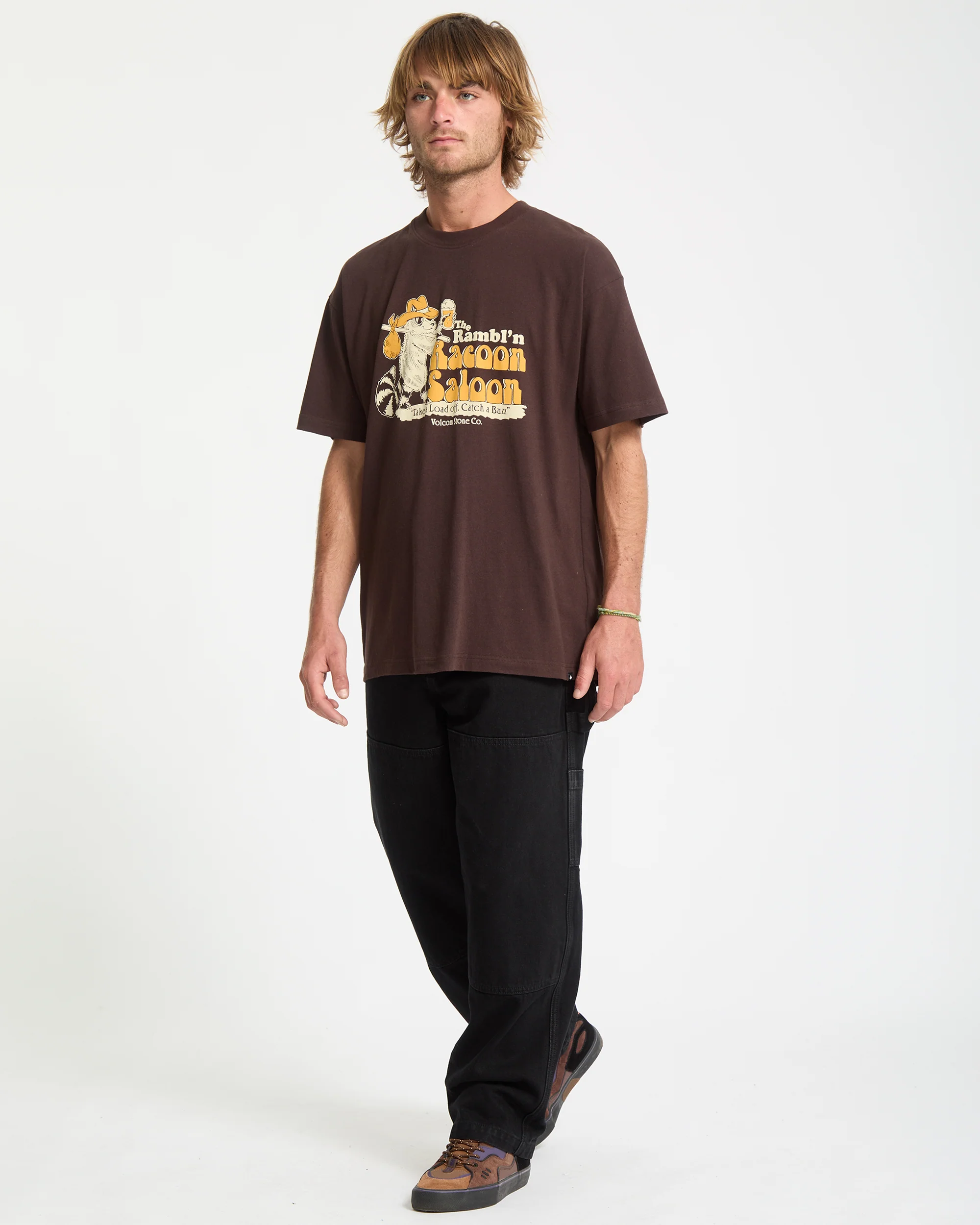 Racoon T-Shirt - Cacao - Image 5
