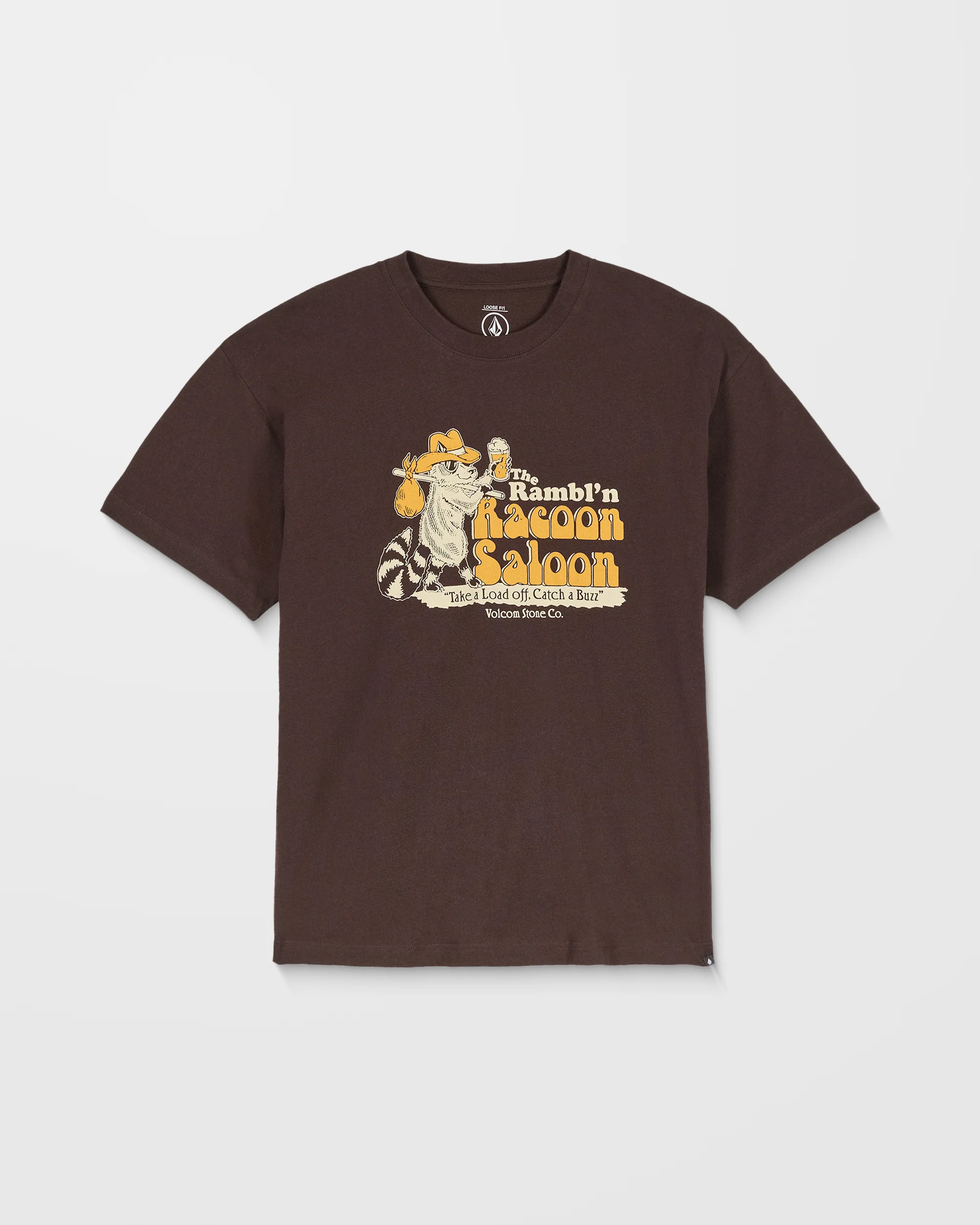 Racoon T-Shirt - Cacao - Image 7