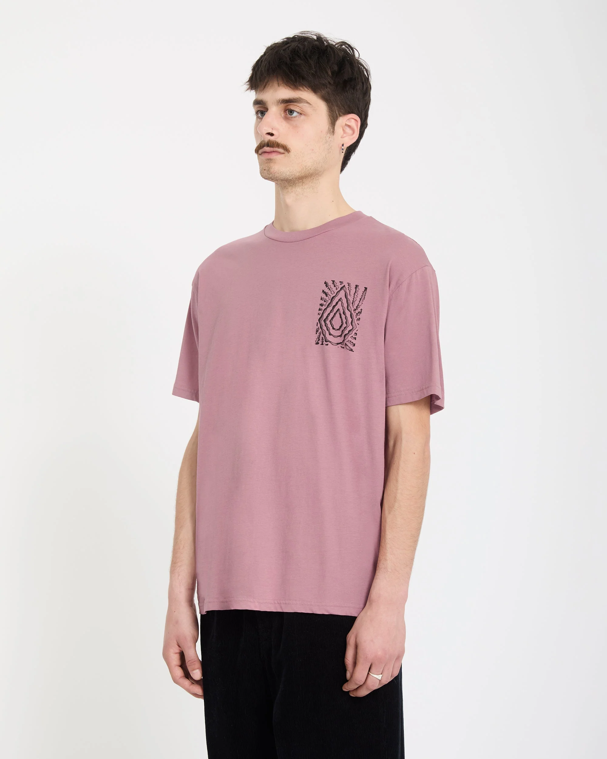Radiaton T-Shirt - Stone Rose - Image 3