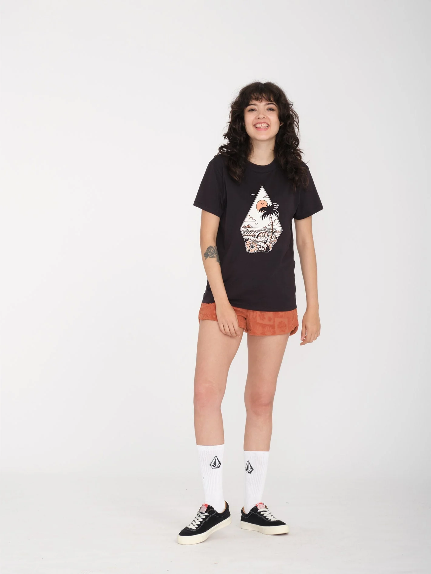 Radical Daze T-Shirt - BLACK - Image 4