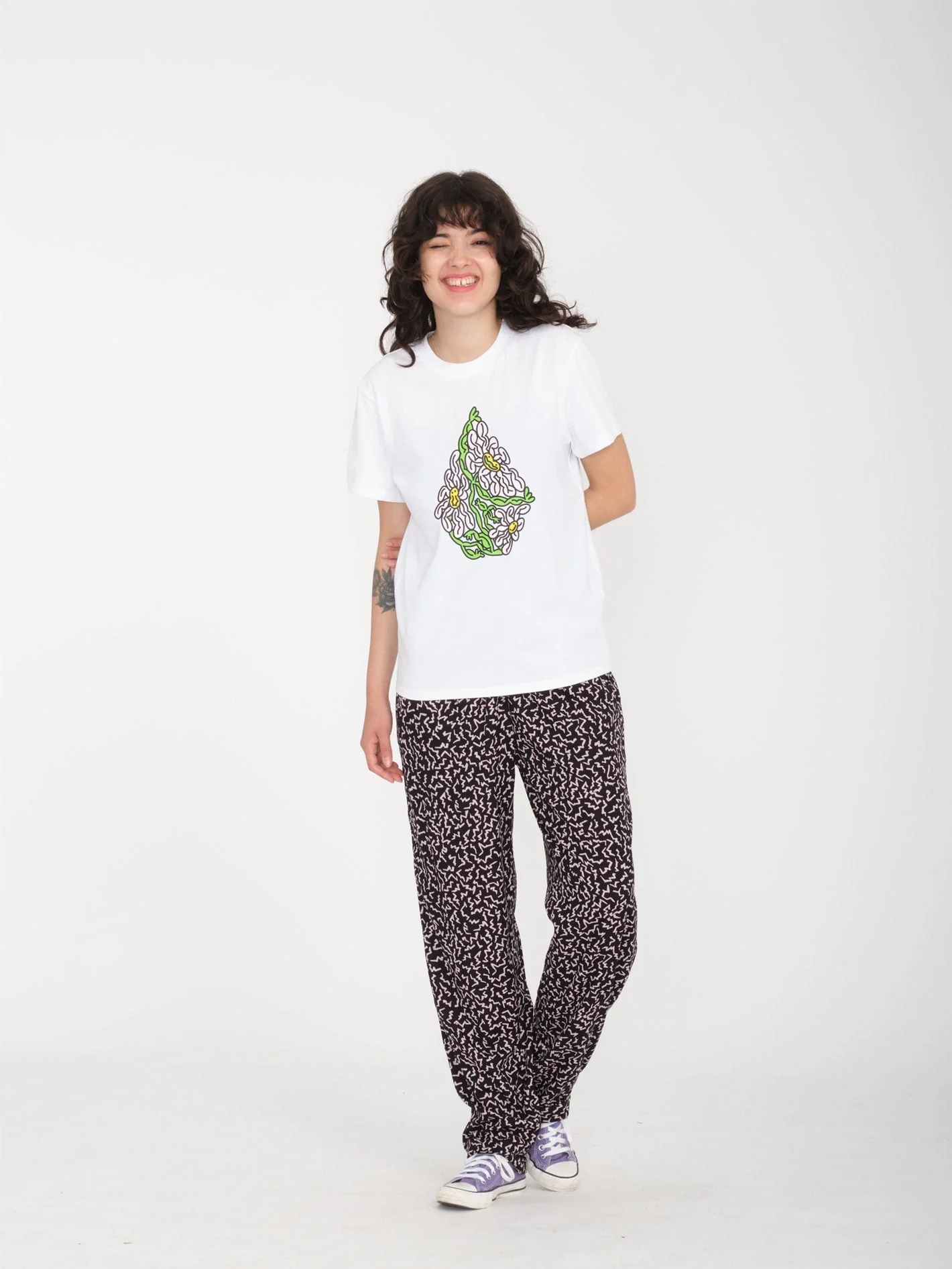 Radical Daze T-Shirt - WHITE - Image 5