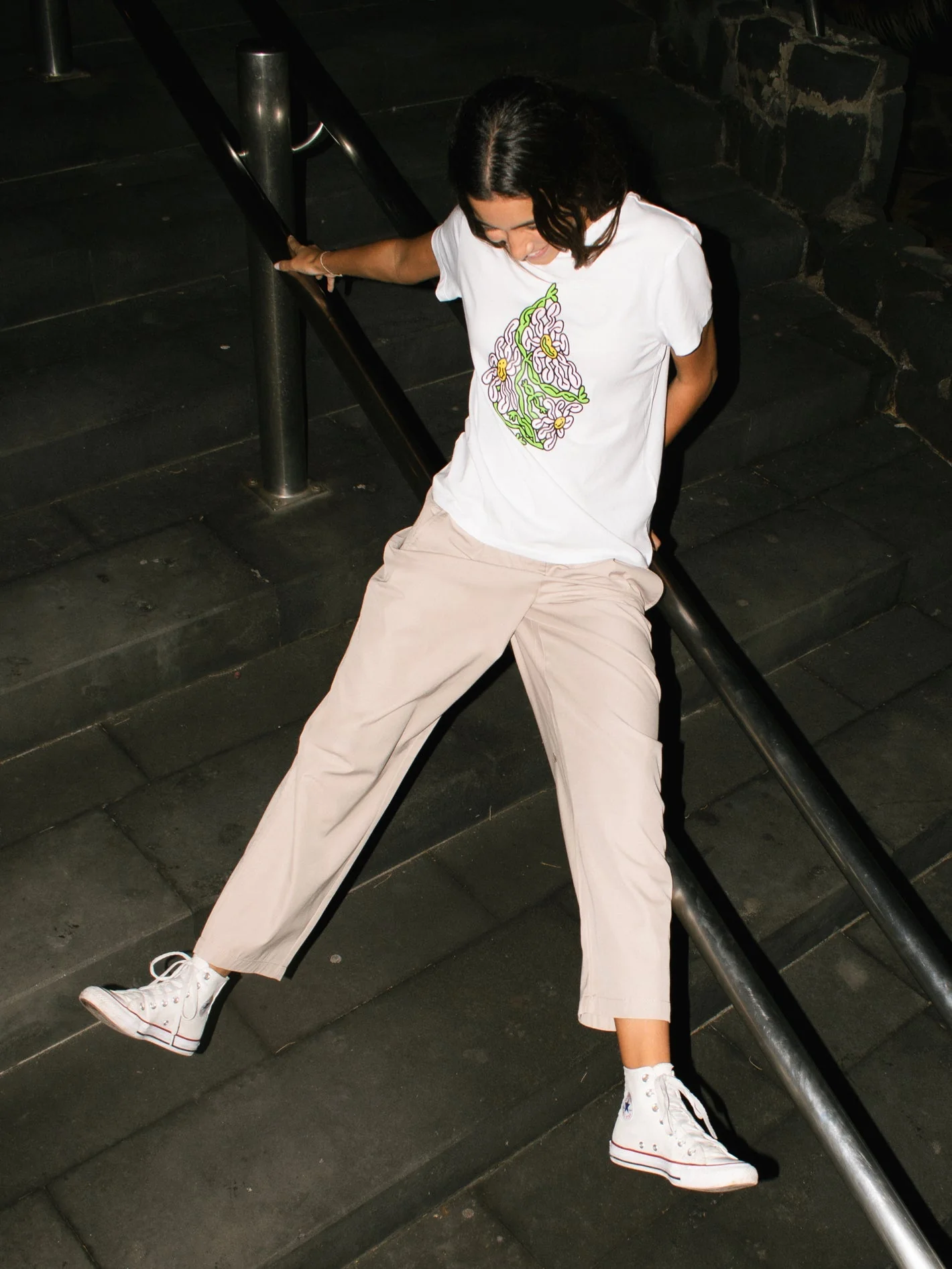 Radical Daze T-Shirt - WHITE - Image 6