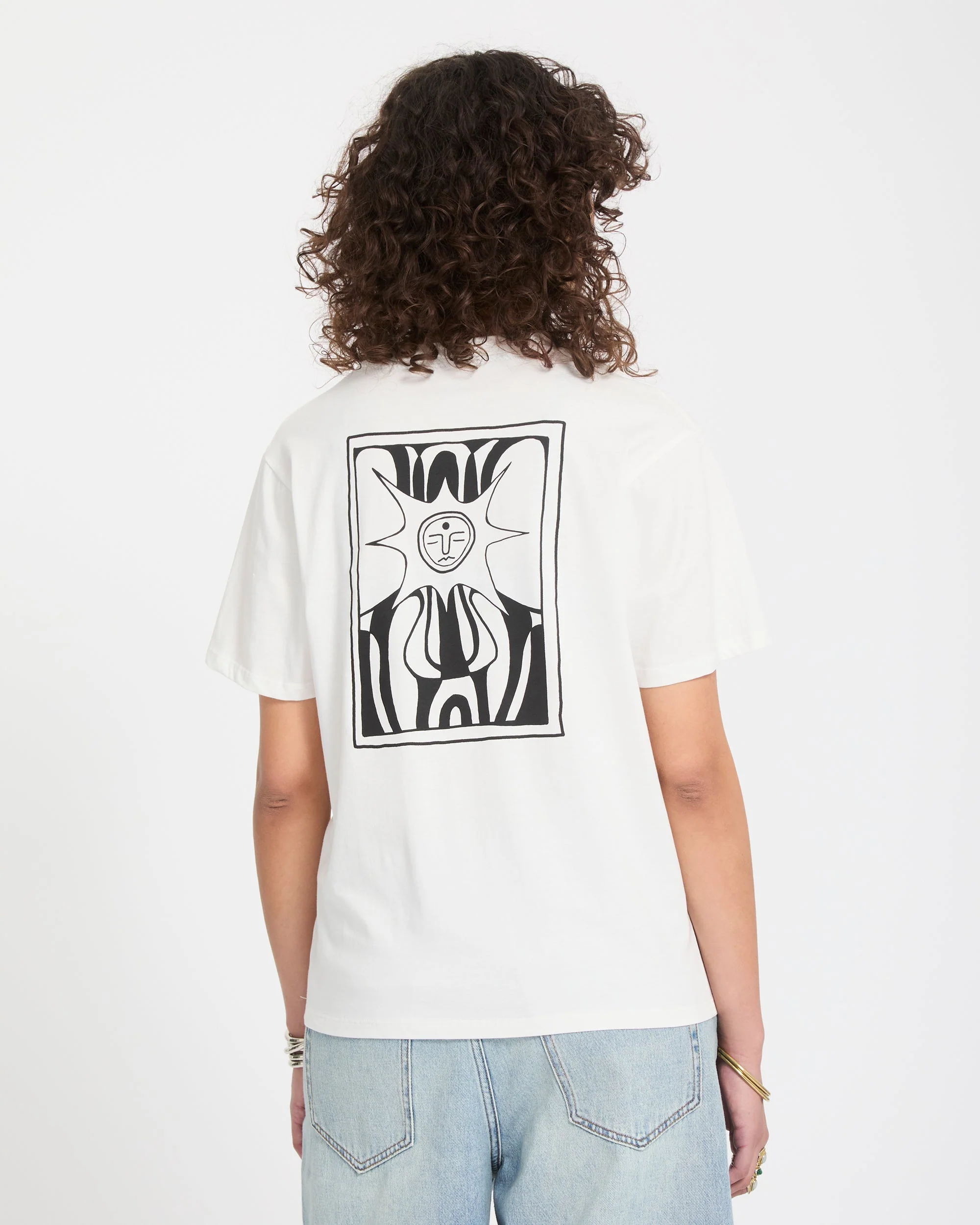 Radical Daze Up T-Shirt - Off White - Image 2