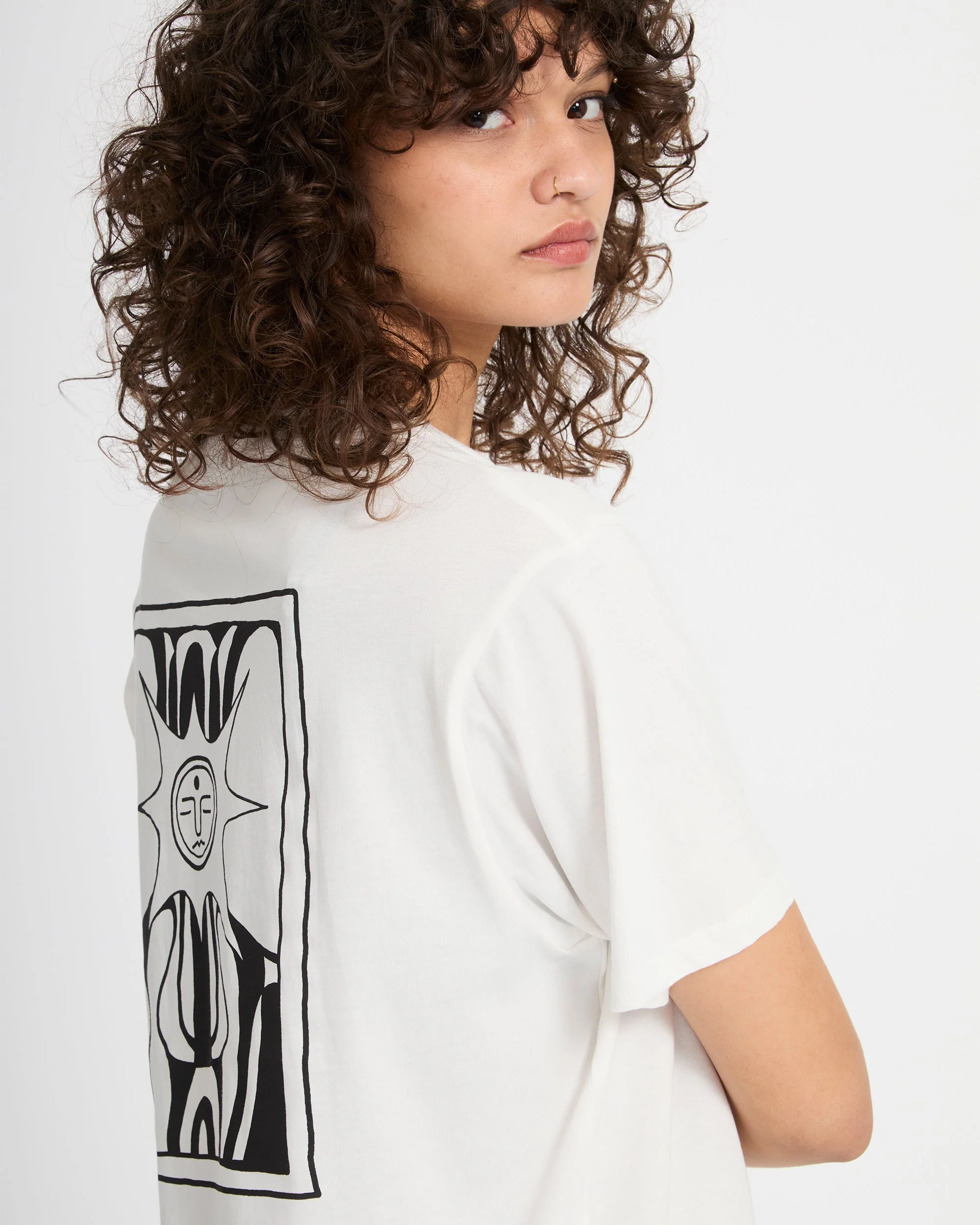 Radical Daze Up T-Shirt - Off White - Image 8