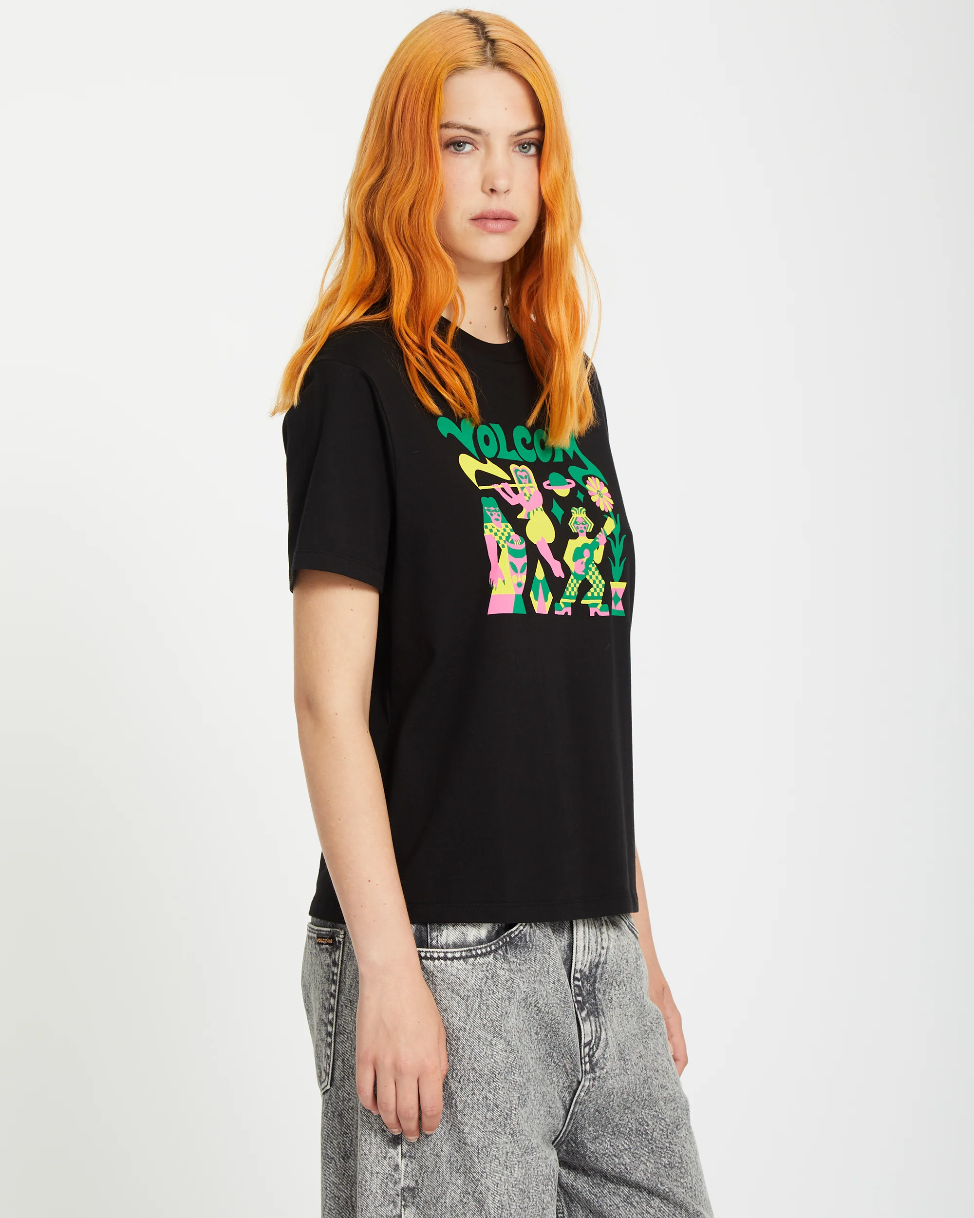 Radical Daze Up T-shirt - BLACK - Image 4