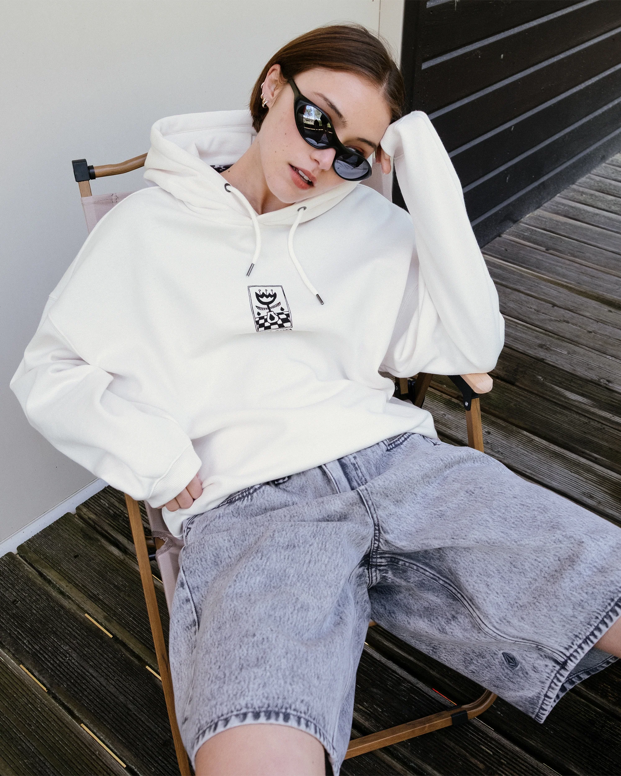 Radical Daze Up Hoodie - Off White