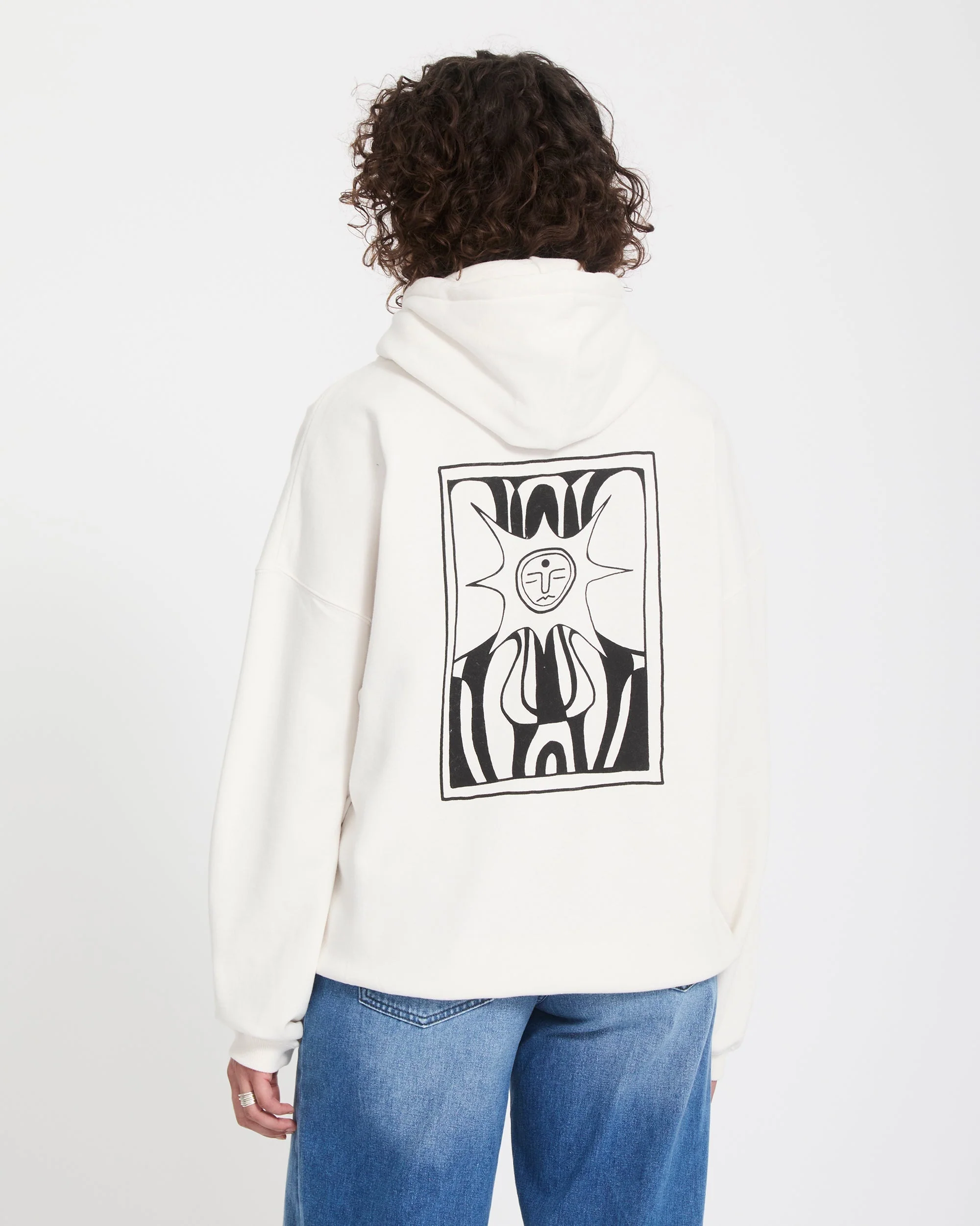 Radical Daze Up Hoodie - Off White - Image 2