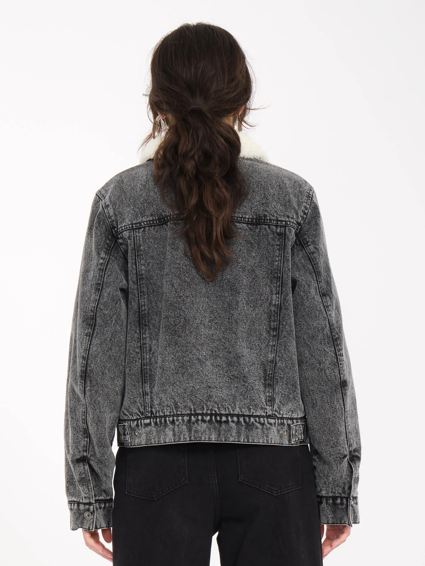 Radstone Denim Jacket - BLACK - Image 2