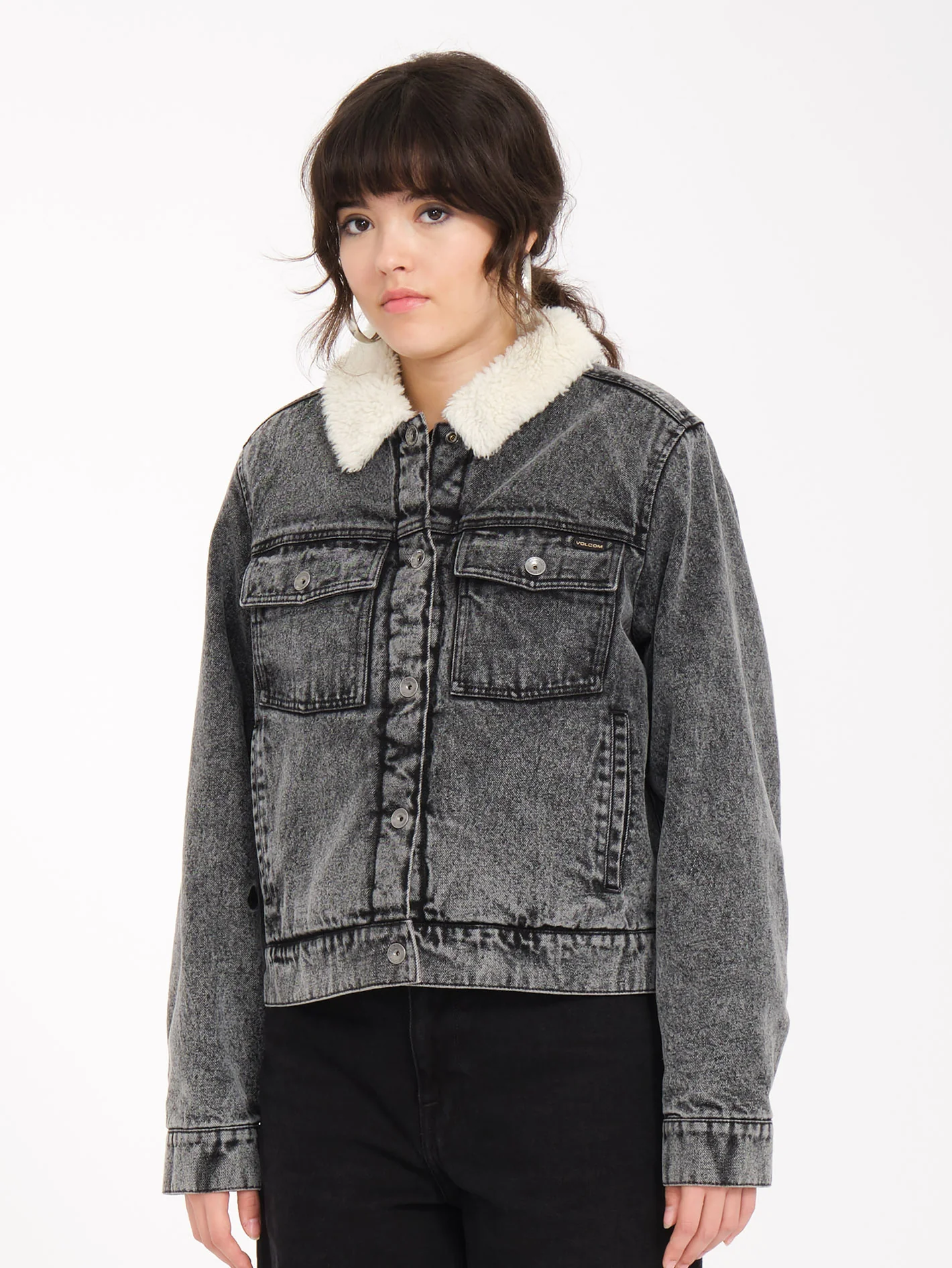 Radstone Denim Jacket - BLACK - Image 3