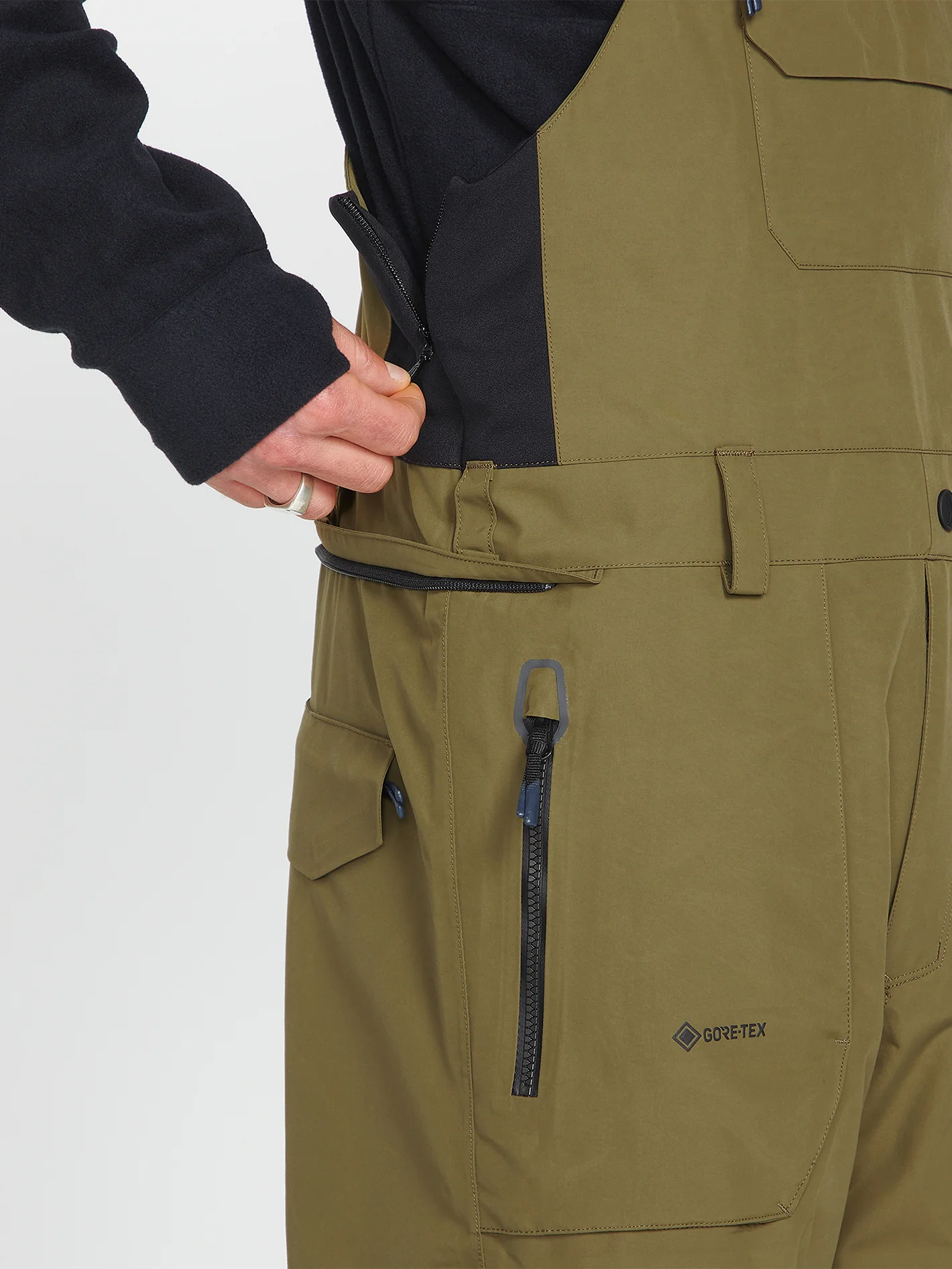 Rain Gore-Tex Bib Overall - Dark Teak - Image 8