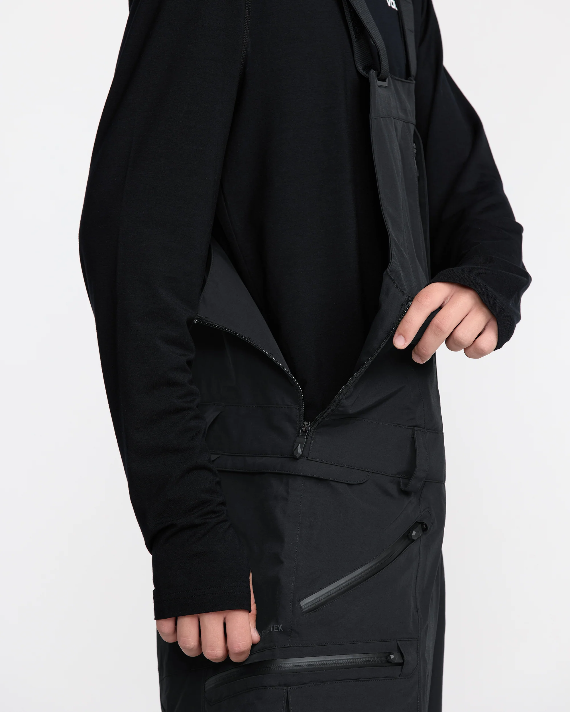 Rain Gore-Tex Bib Overall - Black - Image 7