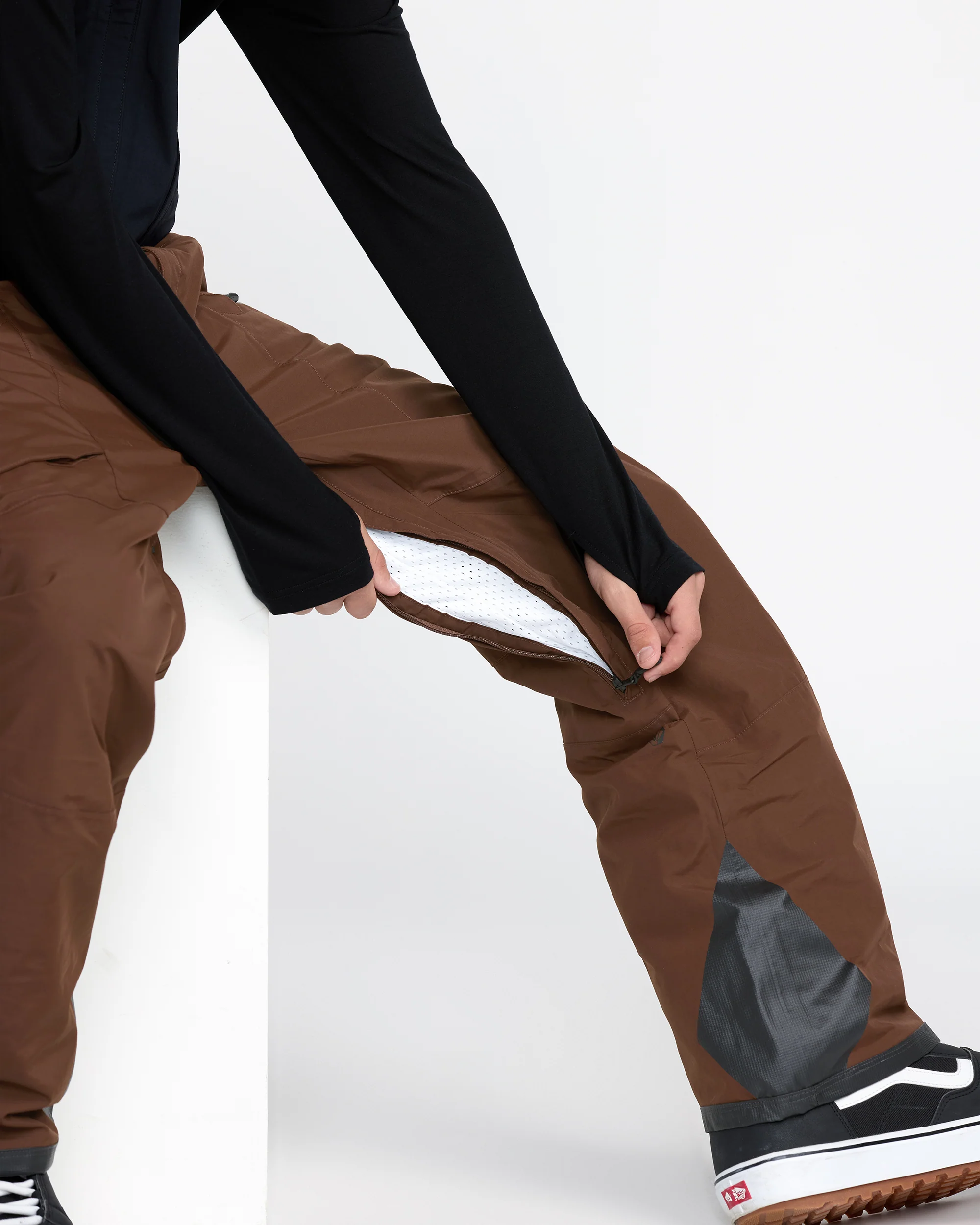 Rain Gore-Tex Bib Overall - Brown - Image 8