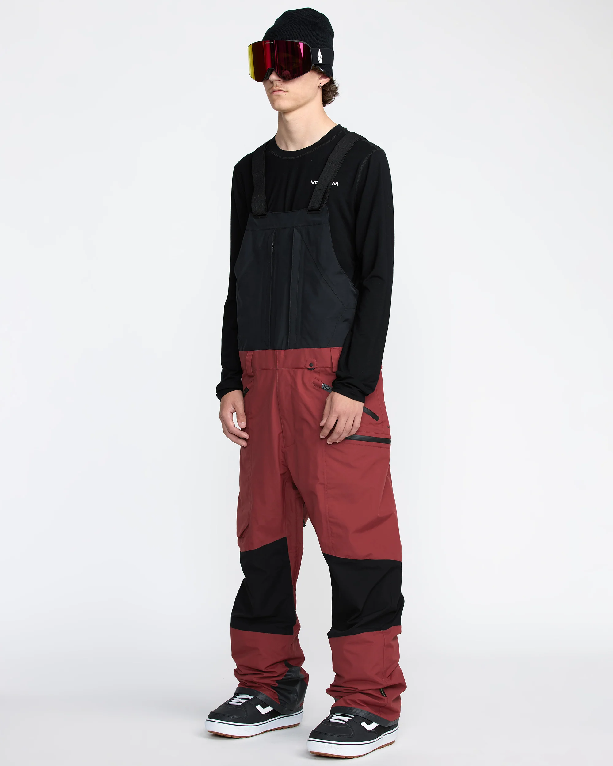 Rain Gore-Tex Bib Overall - Burnt Red - Image 10