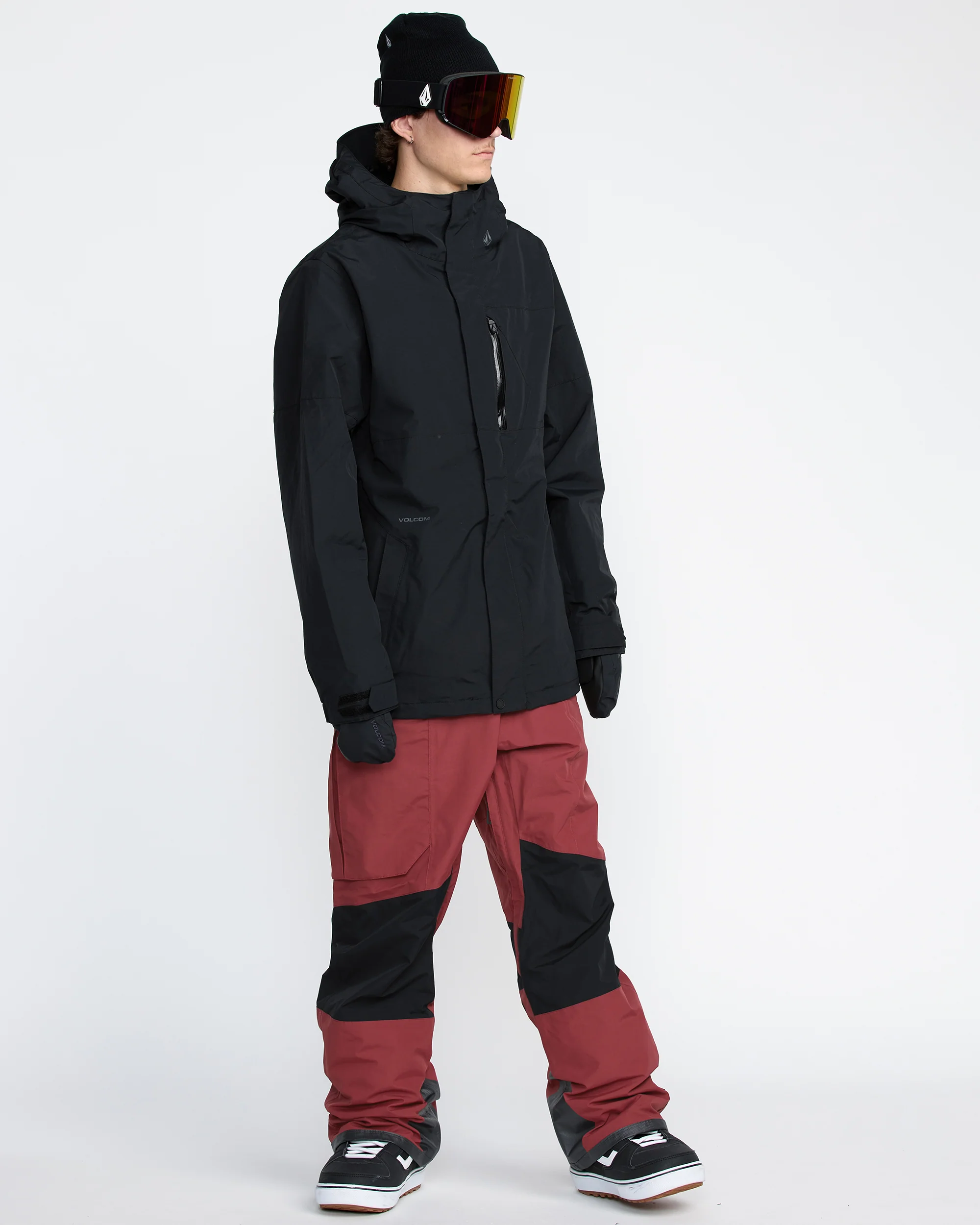 Rain Gore-Tex Bib Overall - Burnt Red - Image 3