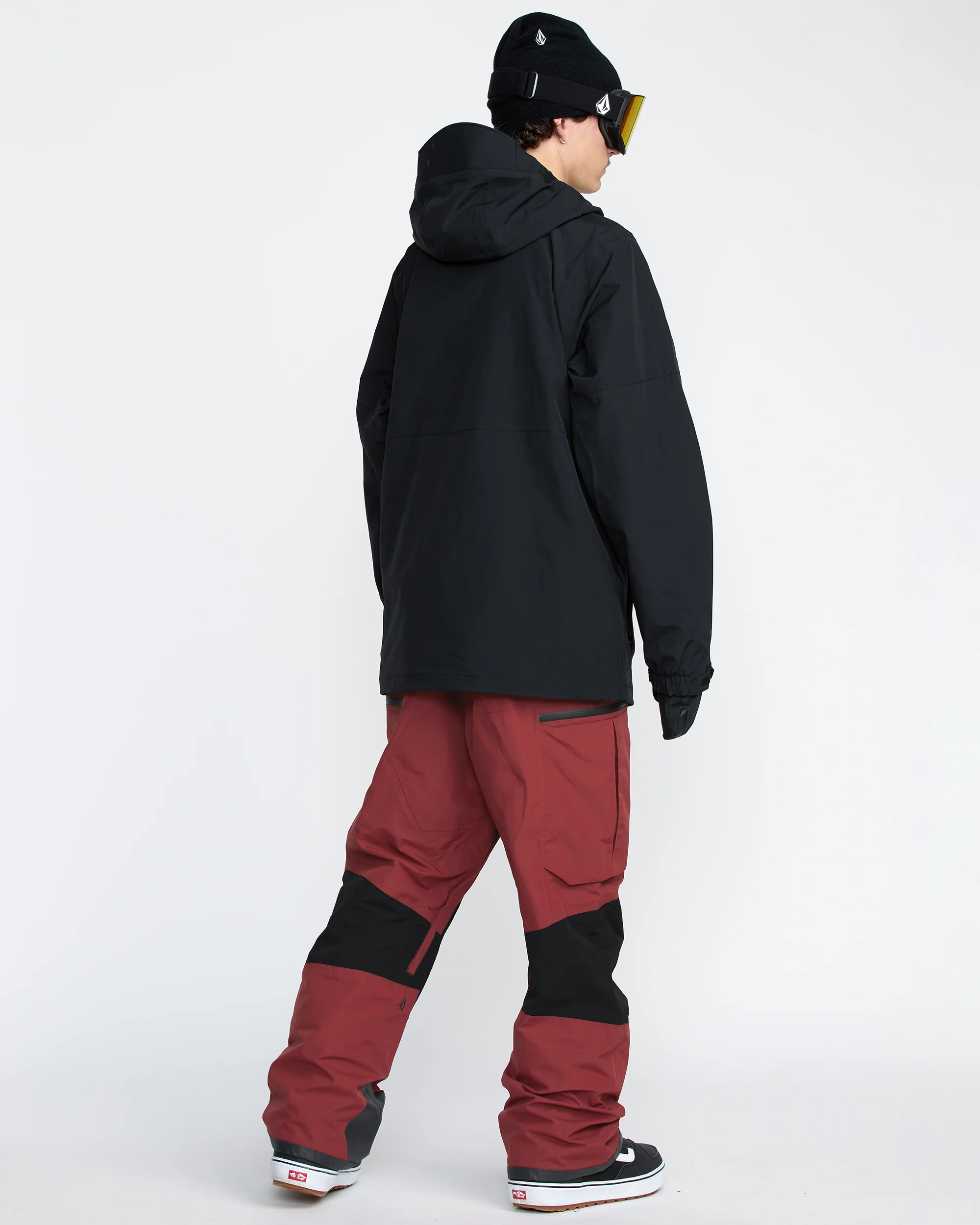 Rain Gore-Tex Bib Overall - Burnt Red - Image 4