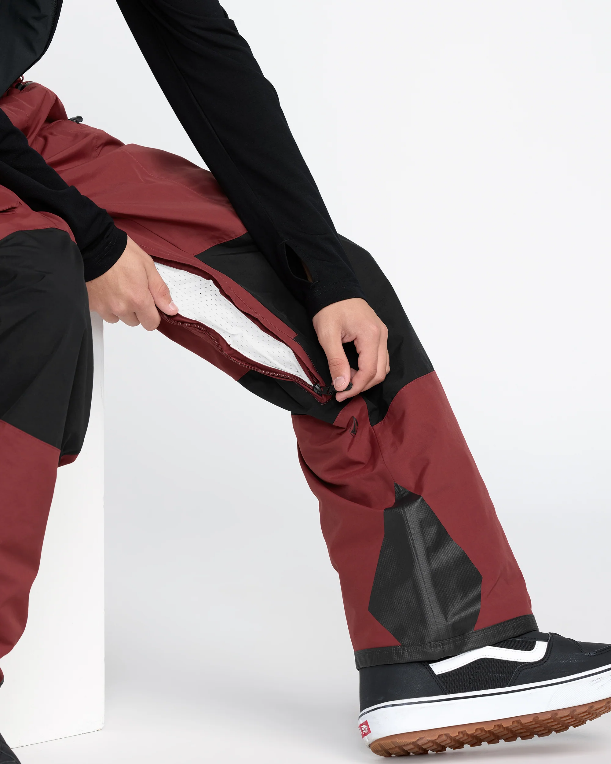 Rain Gore-Tex Bib Overall - Burnt Red - Image 8
