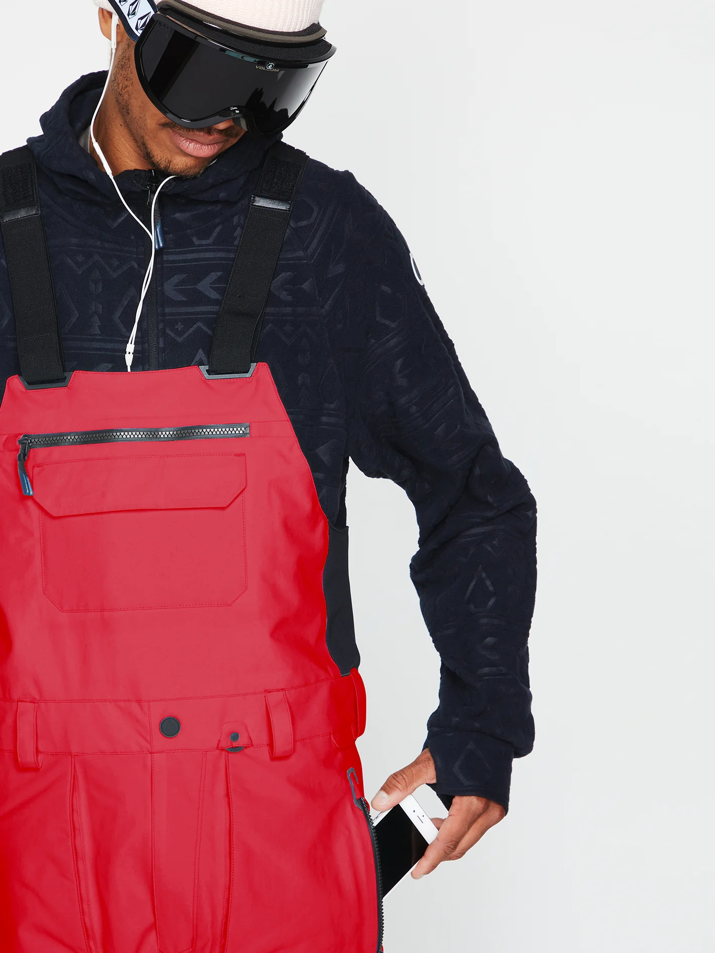 Rain Gore-Tex Bib Overall - Red - Image 10