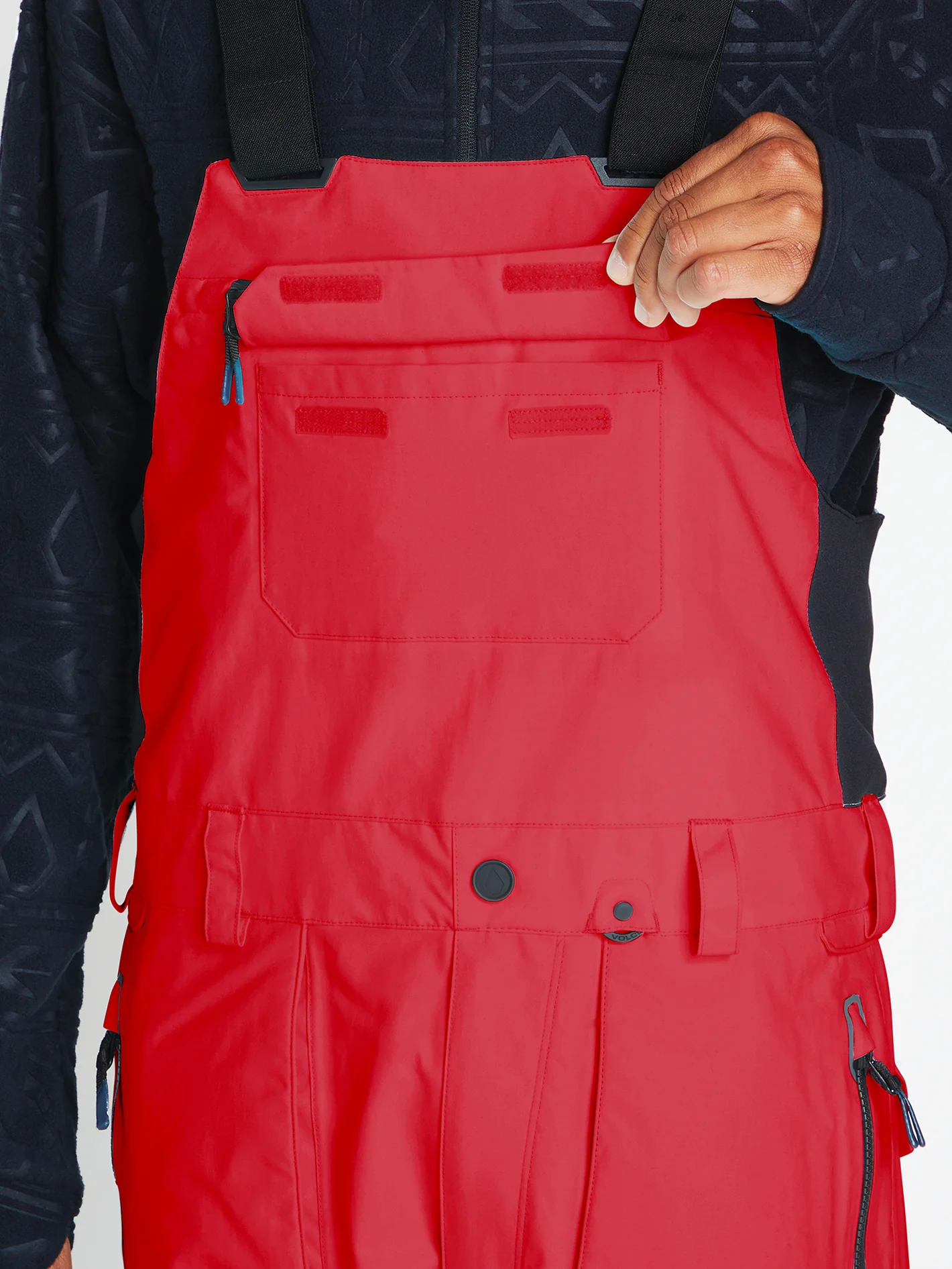Rain Gore-Tex Bib Overall - Red - Image 5