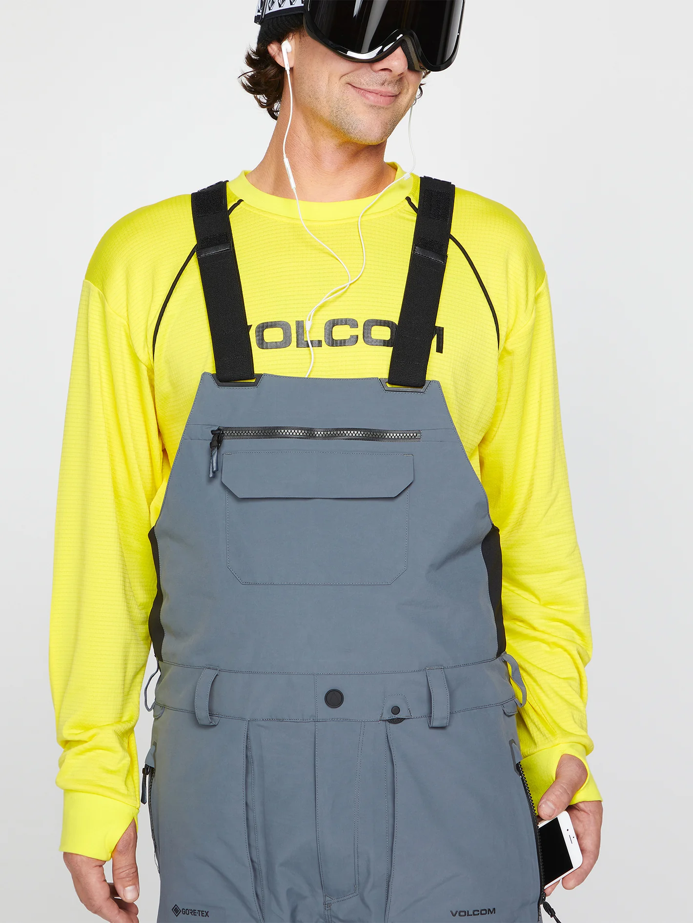 Rain Gore-Tex Bib Overall - Dark Grey - Image 12