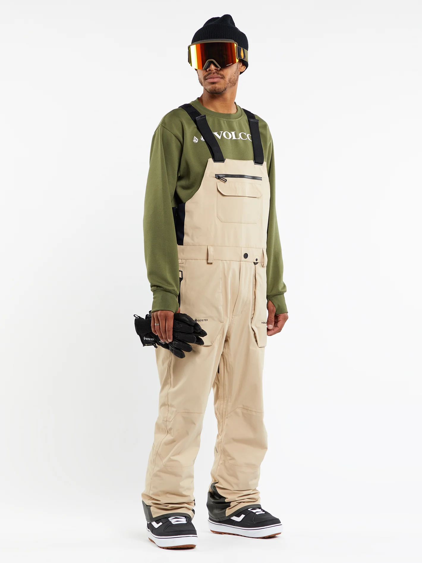 Rain Gore-Tex Bib Overall - KHAKIEST - Image 11
