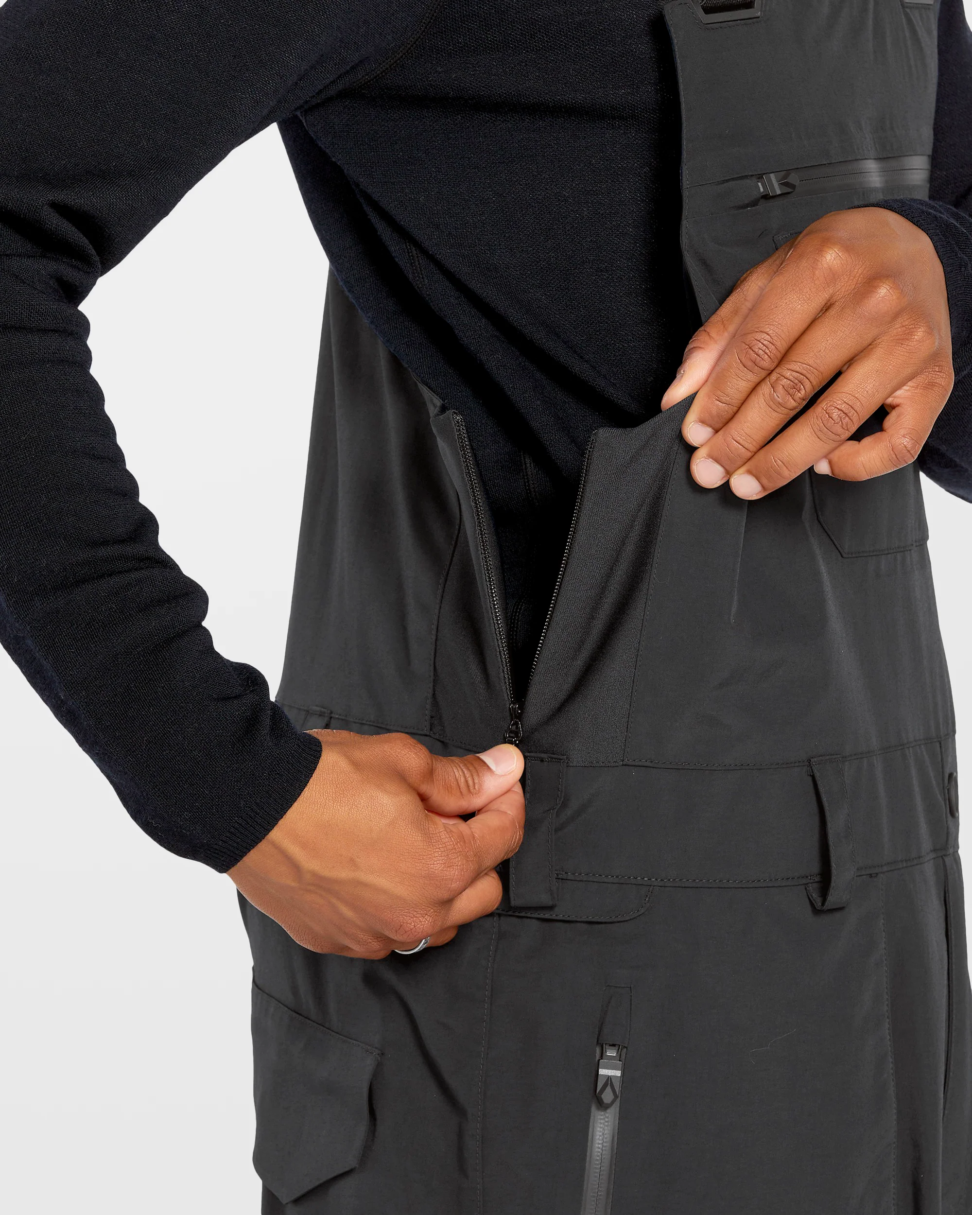 Rain Gore-Tex Bib Overall - Black - Image 9
