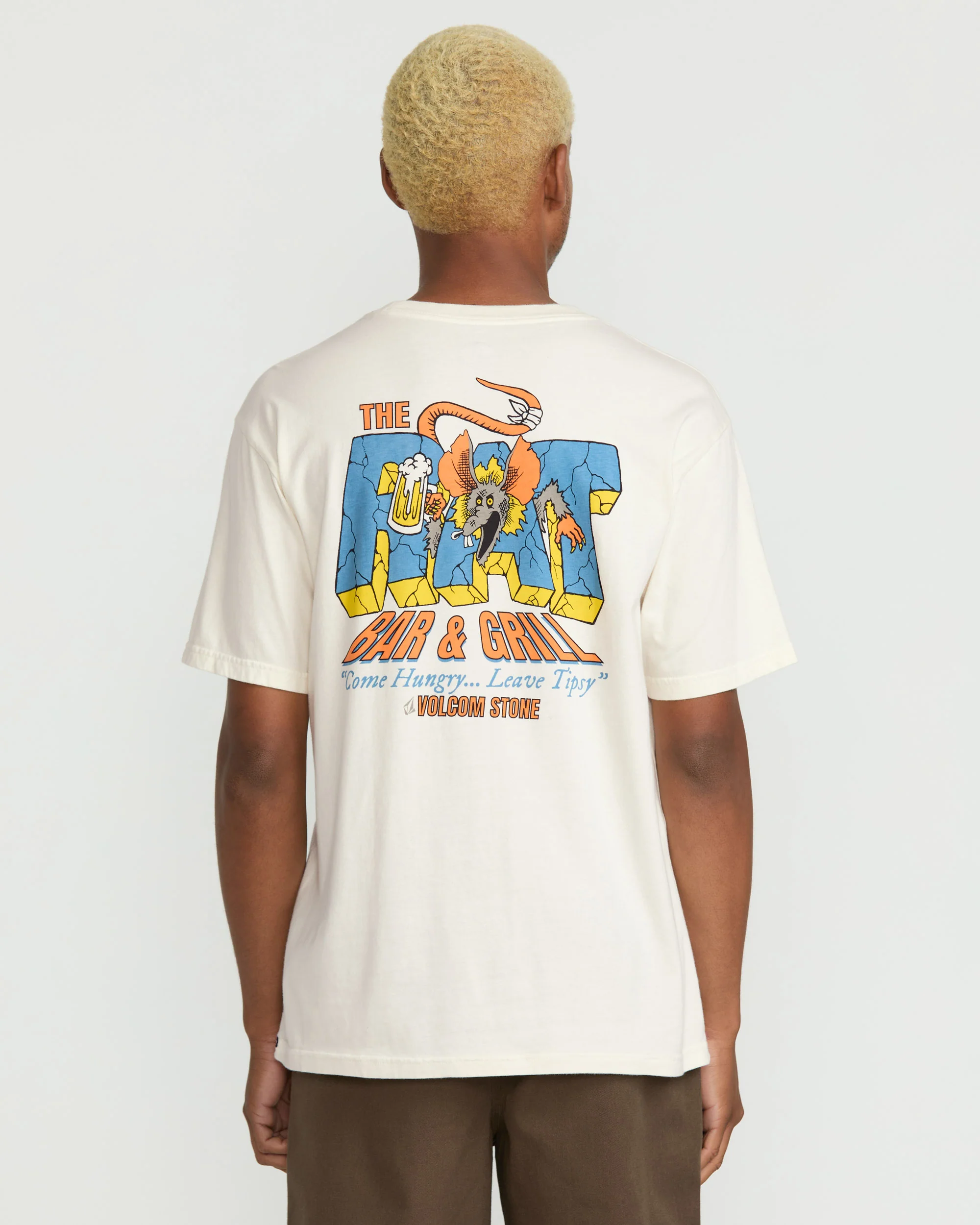 Rat Bar T-Shirt - Off White - Image 2