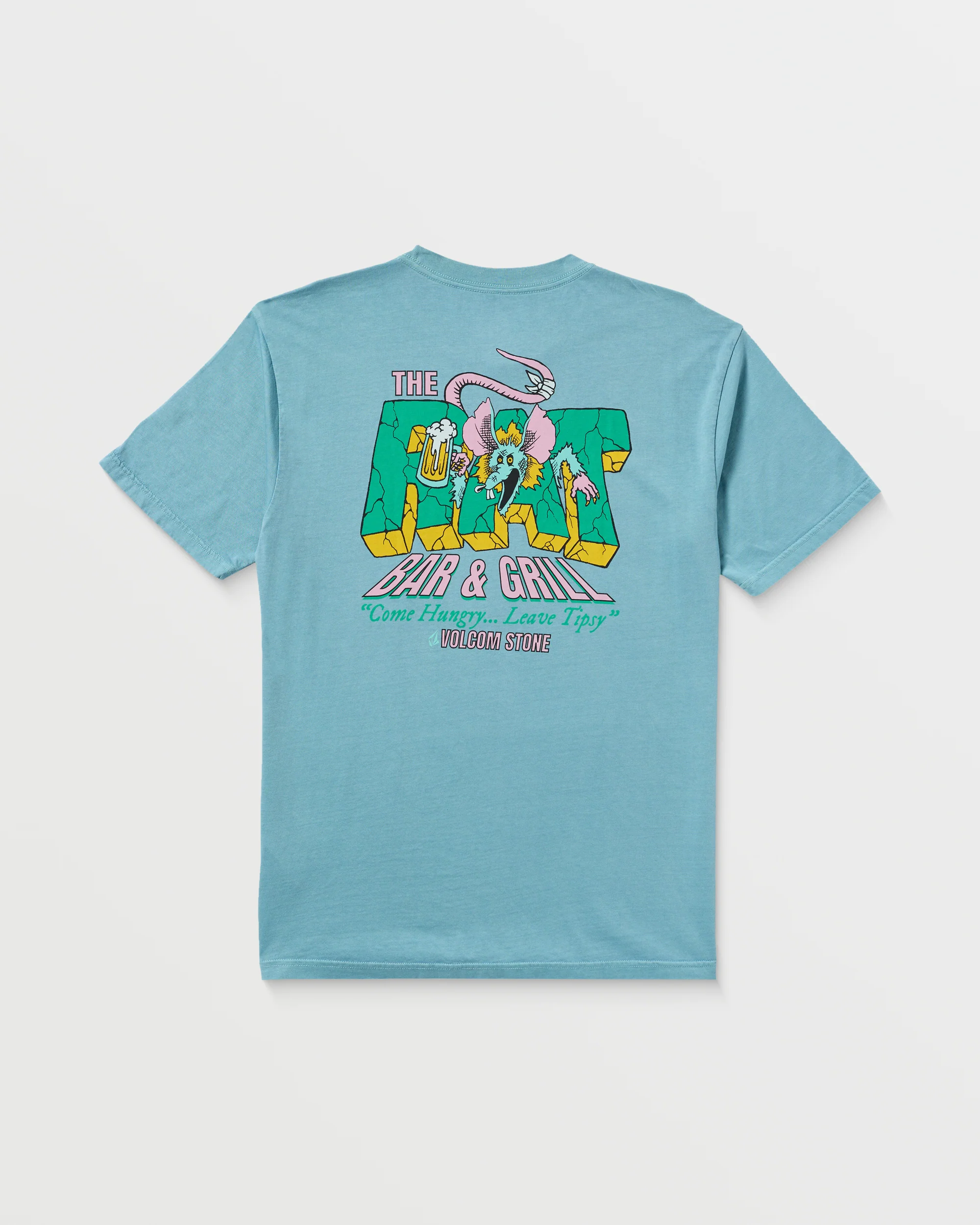 Rat Bar T-Shirt - Used Blue - Image 5