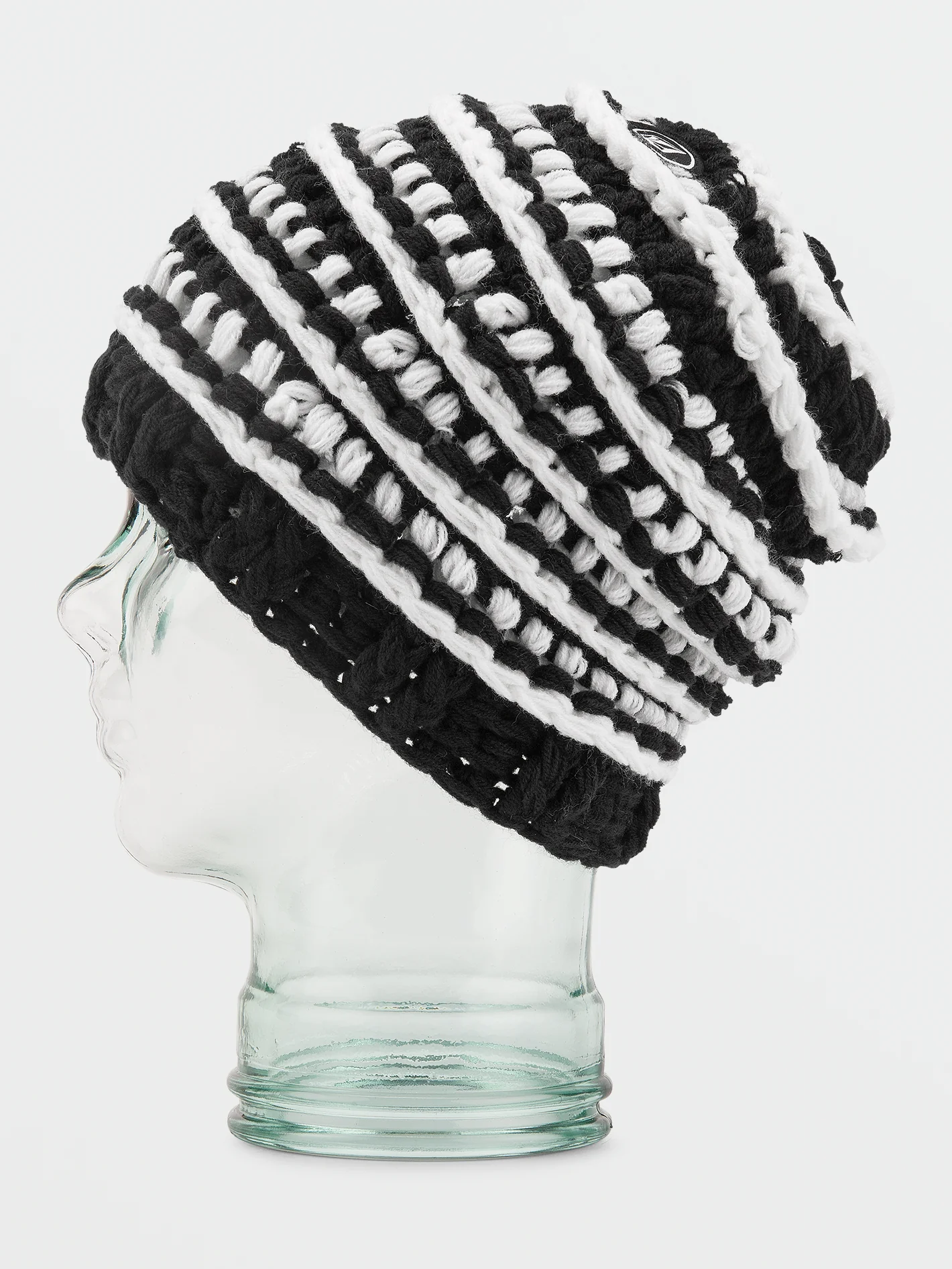 Rav Crochet Beanie - Black - Image 4