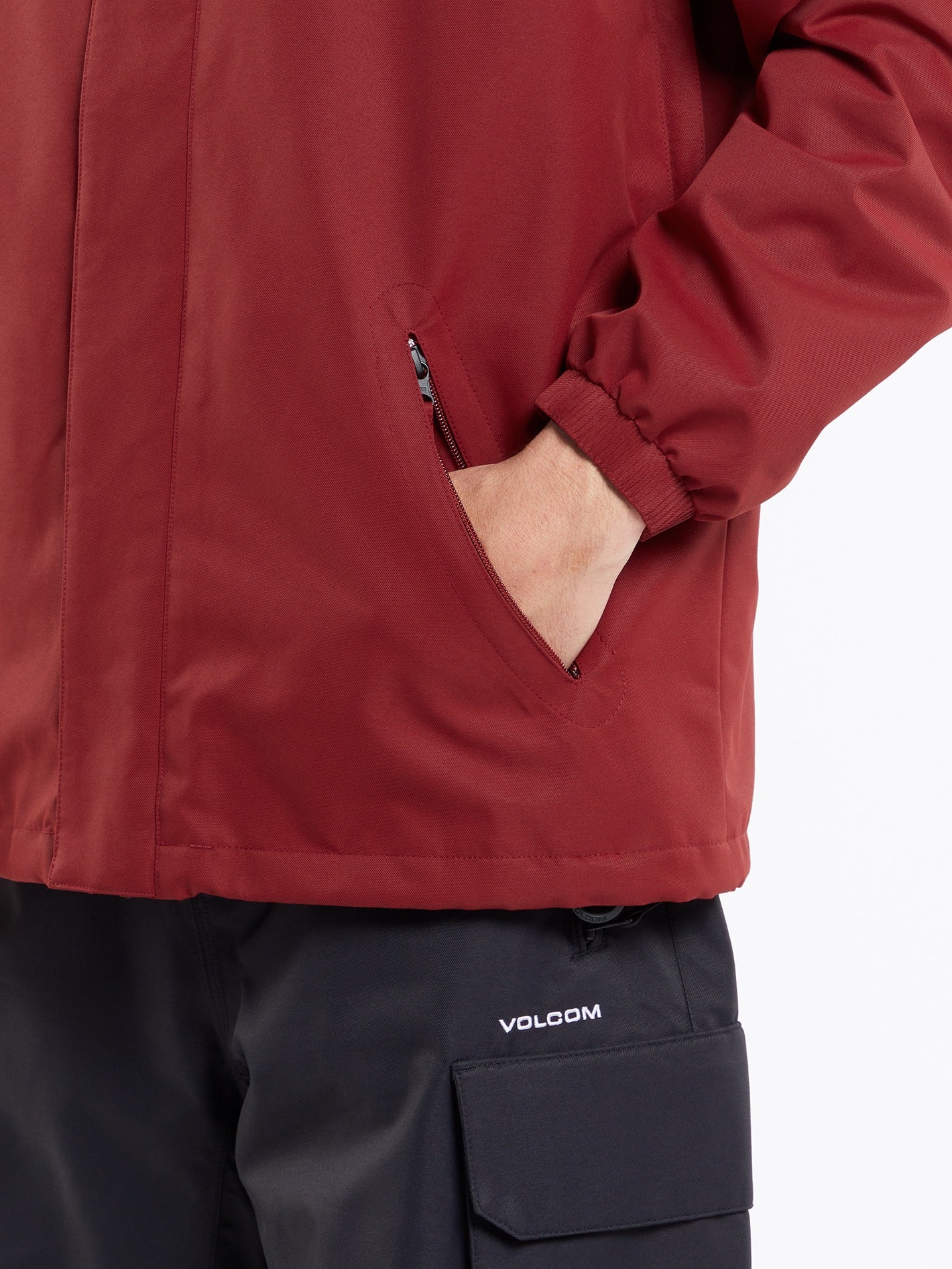 Ravraah Jacket - MAROON - Image 10