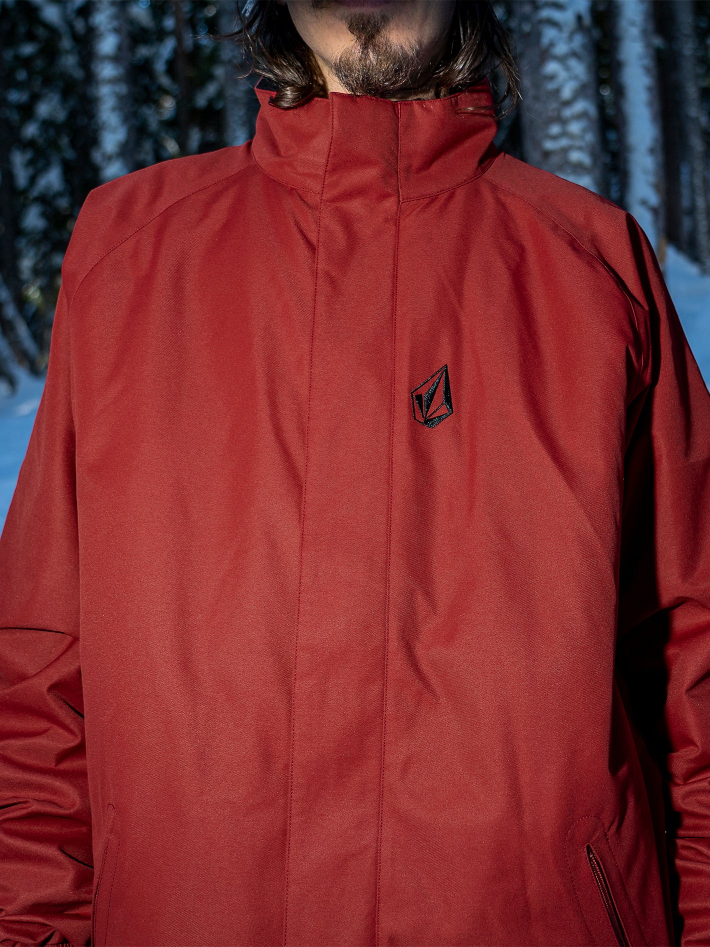 Ravraah Jacket - MAROON - Image 11