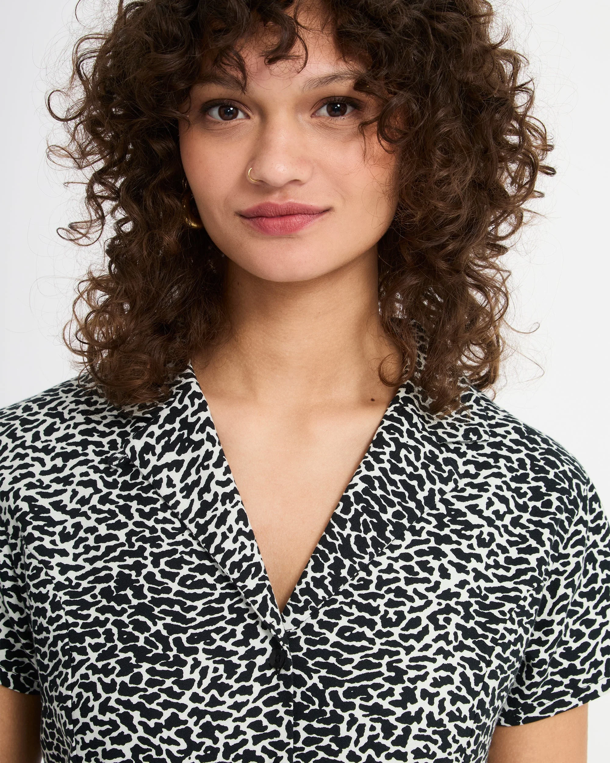 Rawly Dress - Black White - Image 4